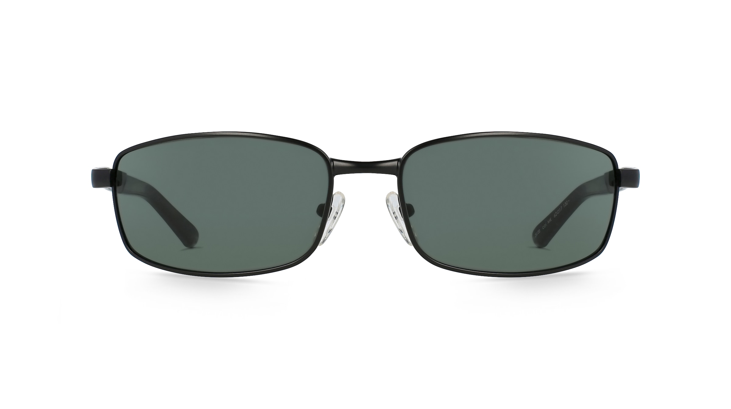 Fielmann MC 407 SUN FA Herren-Sonnenbrille Vollrand Eckig Metall-Gestell, schwarz