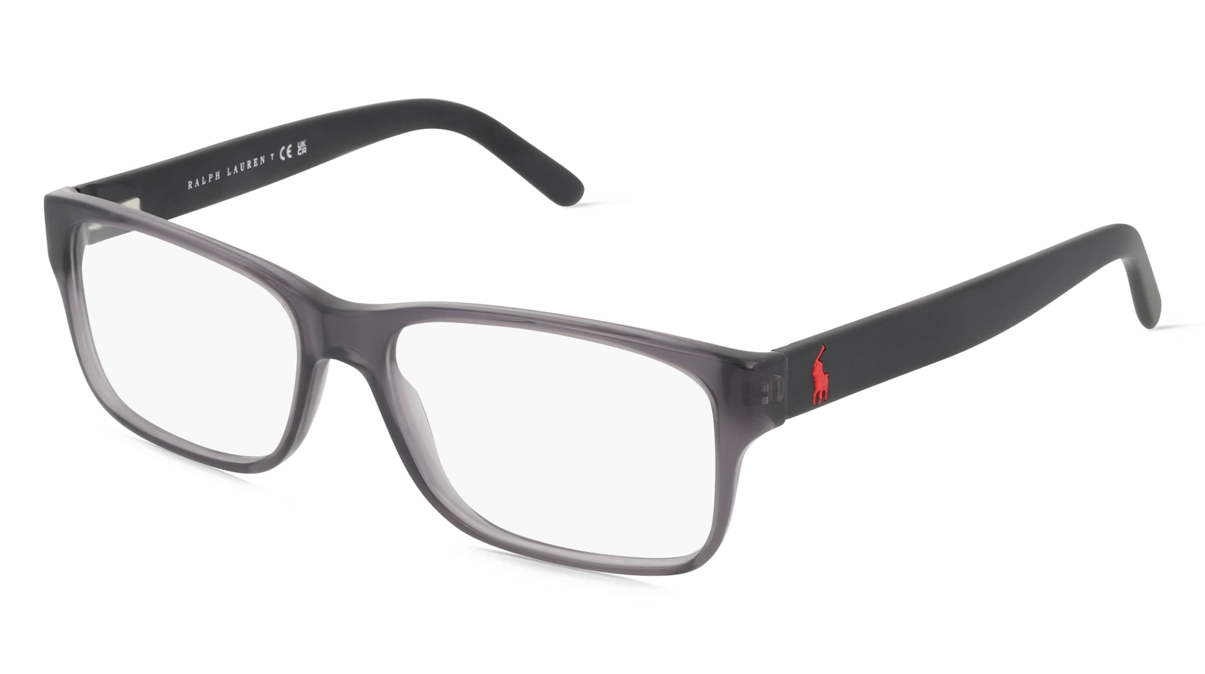Polo Ralph Lauren PH2117 Herren-Brille inkl. Gläser Vollrand Quadratisch Acetat-Gestell 56/16/150, Grau