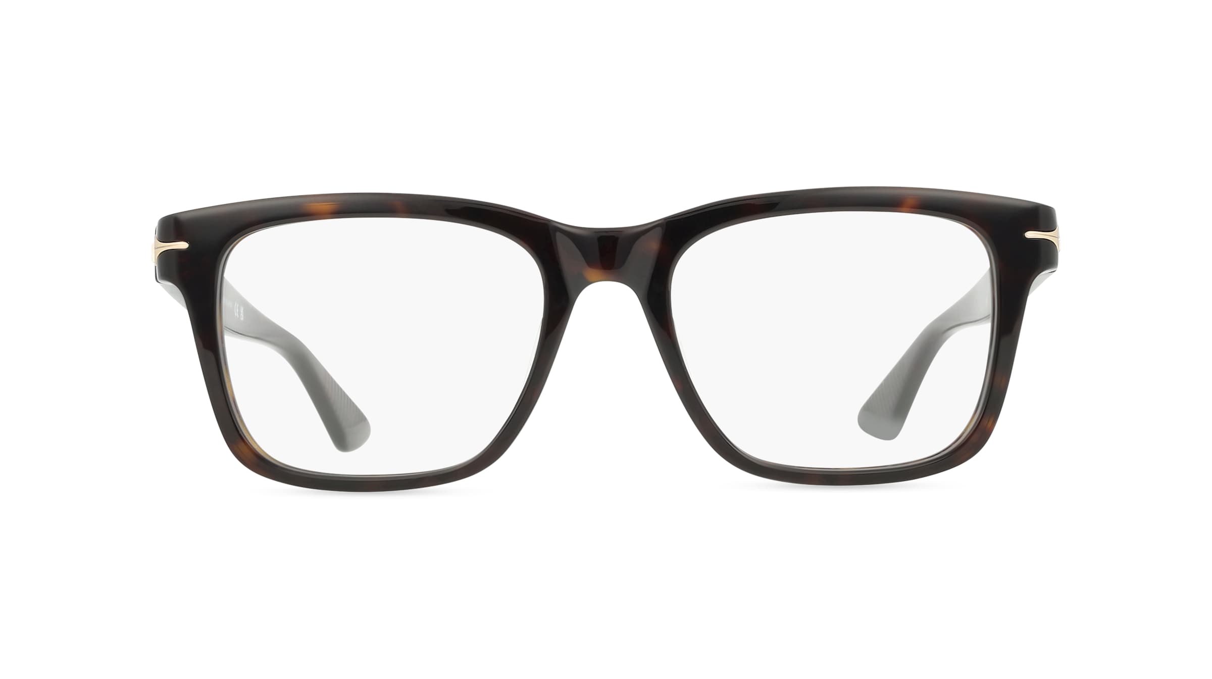 Montblanc MB0266O Herren-Brille inkl. Gläser Vollrand Rechteckig Acetat-Gestell 54mm/19mm/150mm, braun