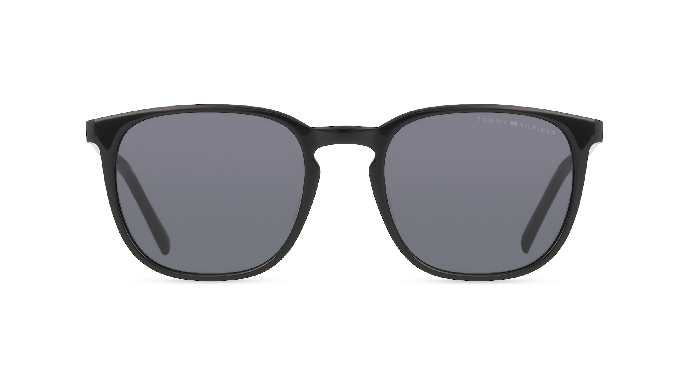 Tommy Hilfiger TH 2266/S Herren-Sonnenbrille Vollrand Quadratisch Acetat-Gestell, schwarz
