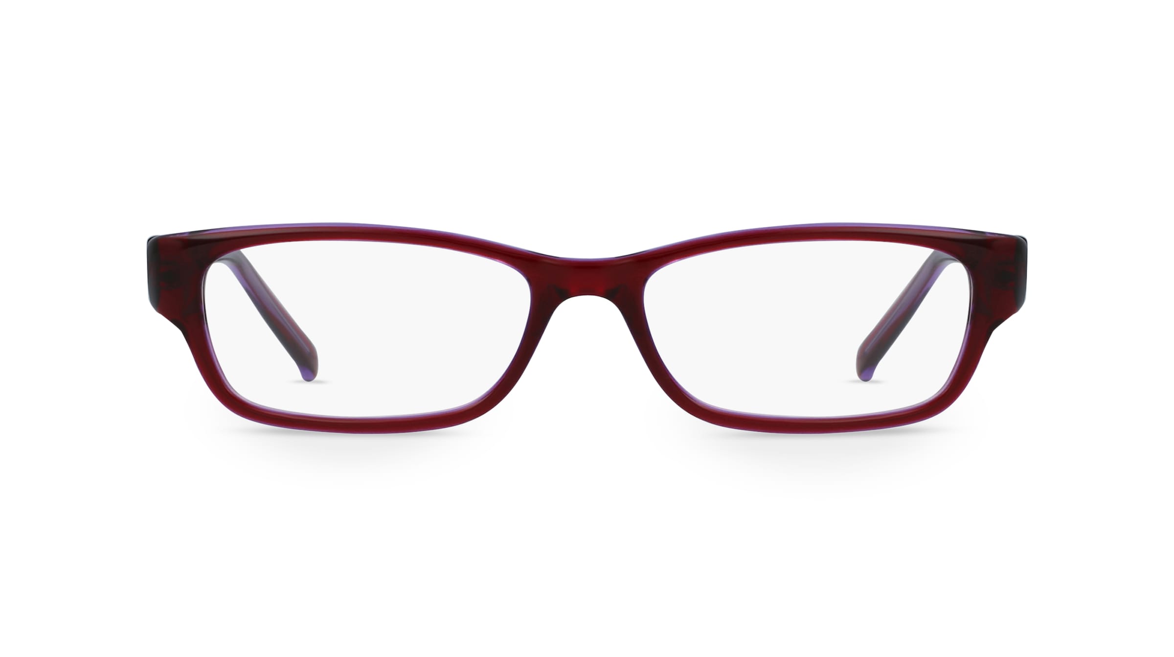 Fielmann MC 461 FA Damen-Brille inkl. Gläser Vollrand Eckig Propionat-Gestell 50mm/15mm/135mm, rot