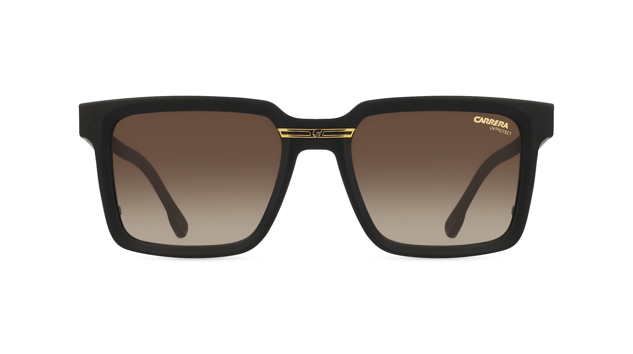 Carrera VICTORY C 02/S Herren-Sonnenbrille Vollrand Quadratisch Kunststoff-Gestell, schwarz