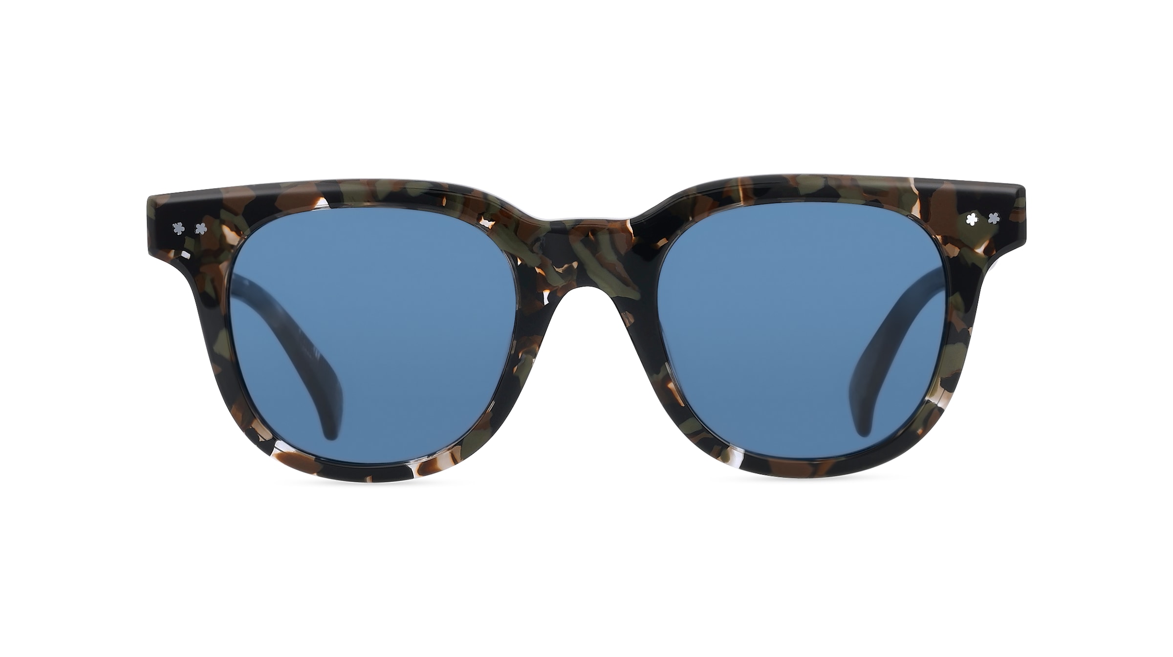 Kenzo KZ40167I Unisex-Sonnenbrille Vollrand Panto Kunststoff-Gestell, grün