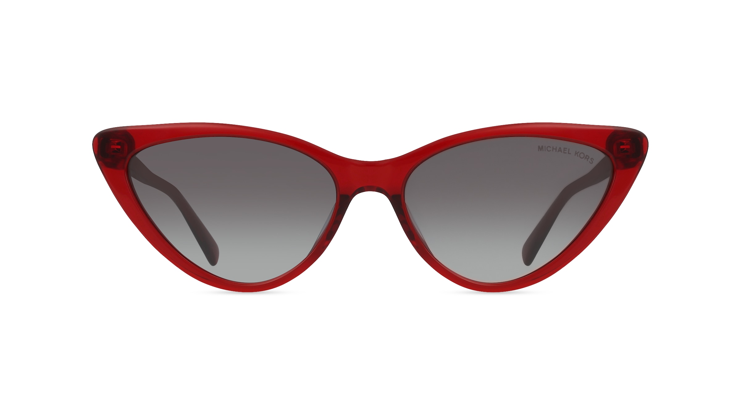 Michael Kors MK2195U Damen-Sonnenbrille Vollrand Butterfly Acetat-Gestell, rot