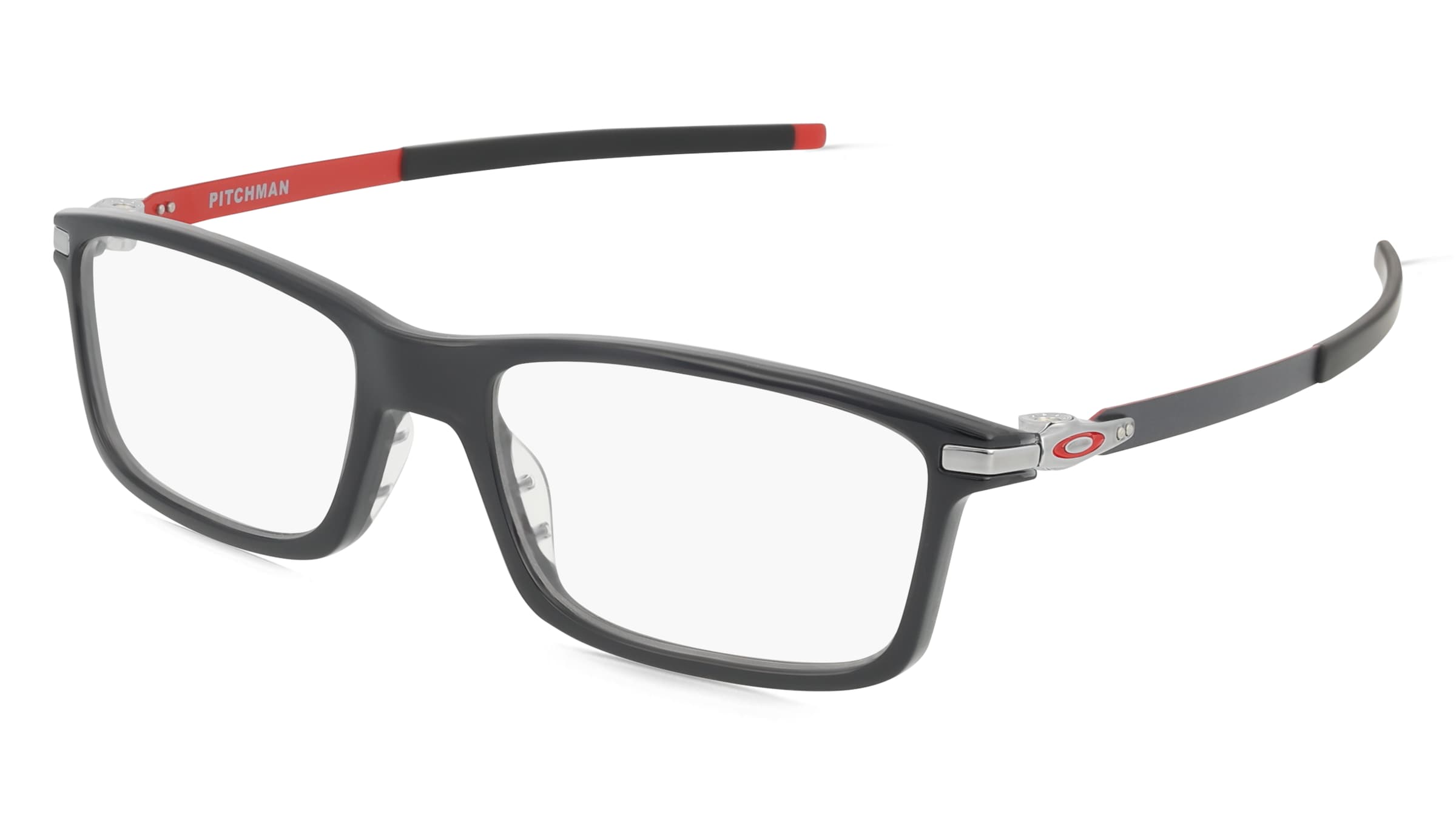 Oakley OX8050 Herren-Brille inkl. Gläser Vollrand Quadratisch Kunststoff-Gestell 55/18/140, Schwarz