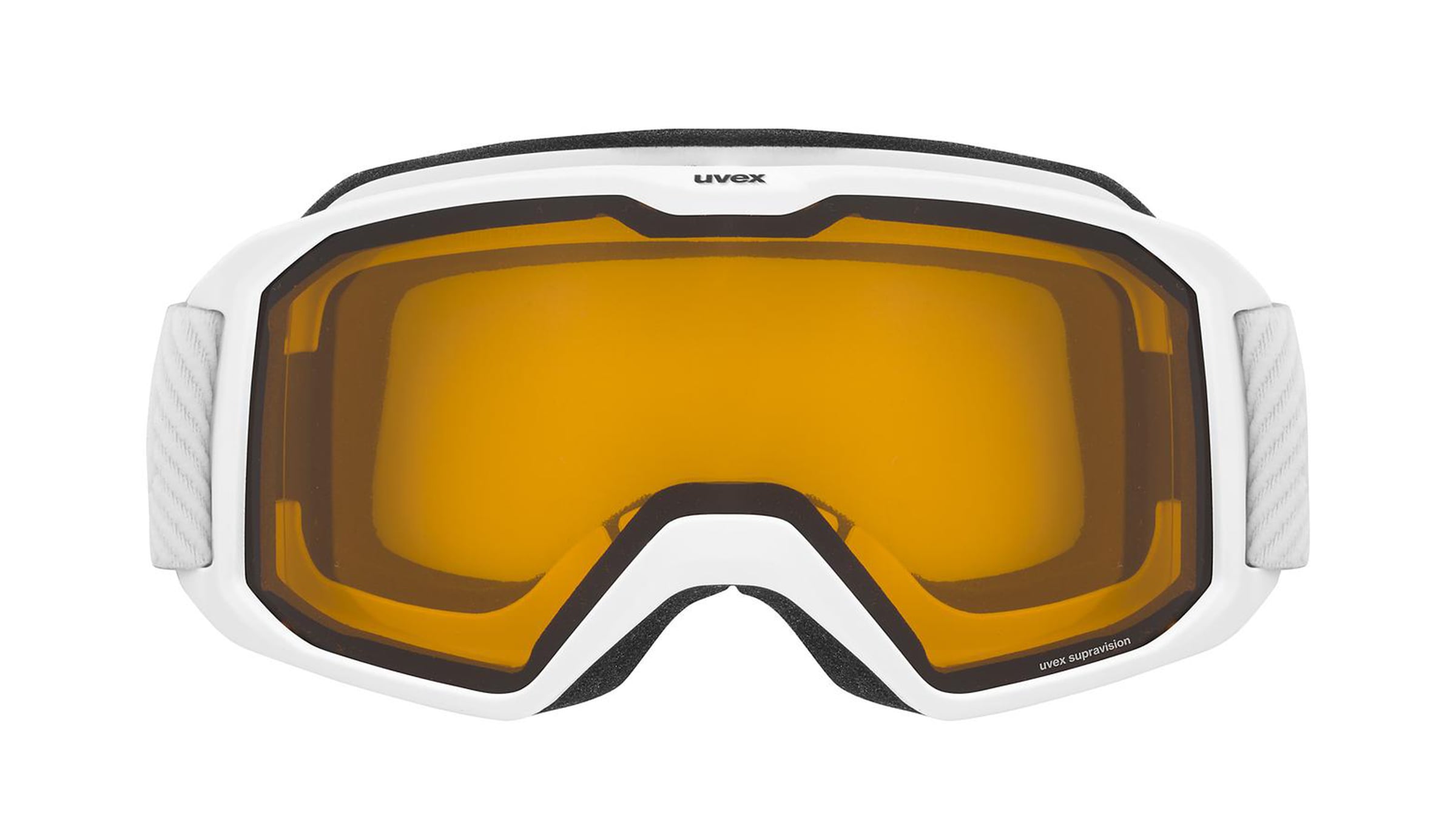 Uvex ELEMNT LGL Unisex-Skibrille Vollrand Monoscheibe Kunststoff-Gestell, weiß