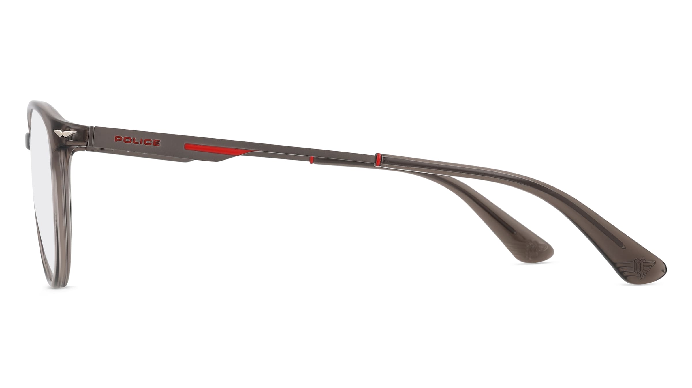 Thumbnail - Police VPLL63 Herren-Brille inkl. Gläser Vollrand Panto Acetat-Gestell 52/19/145, braun