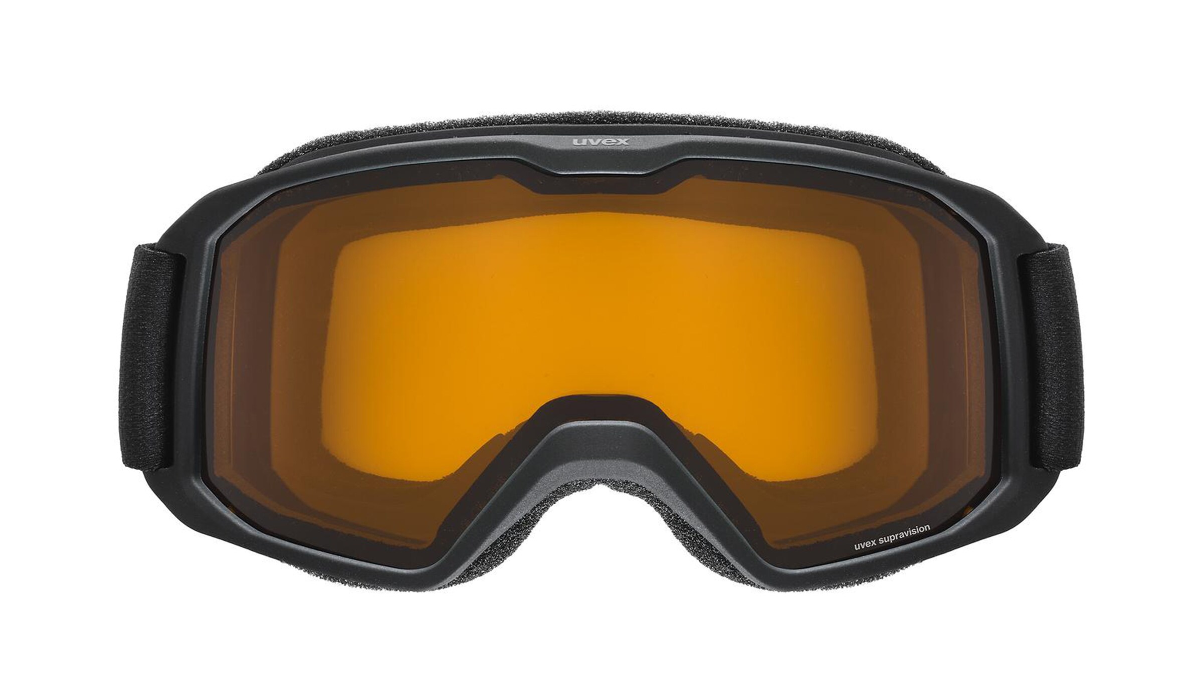 Uvex ELEMNT LGL Unisex-Skibrille Vollrand Monoscheibe Kunststoff-Gestell, schwarz