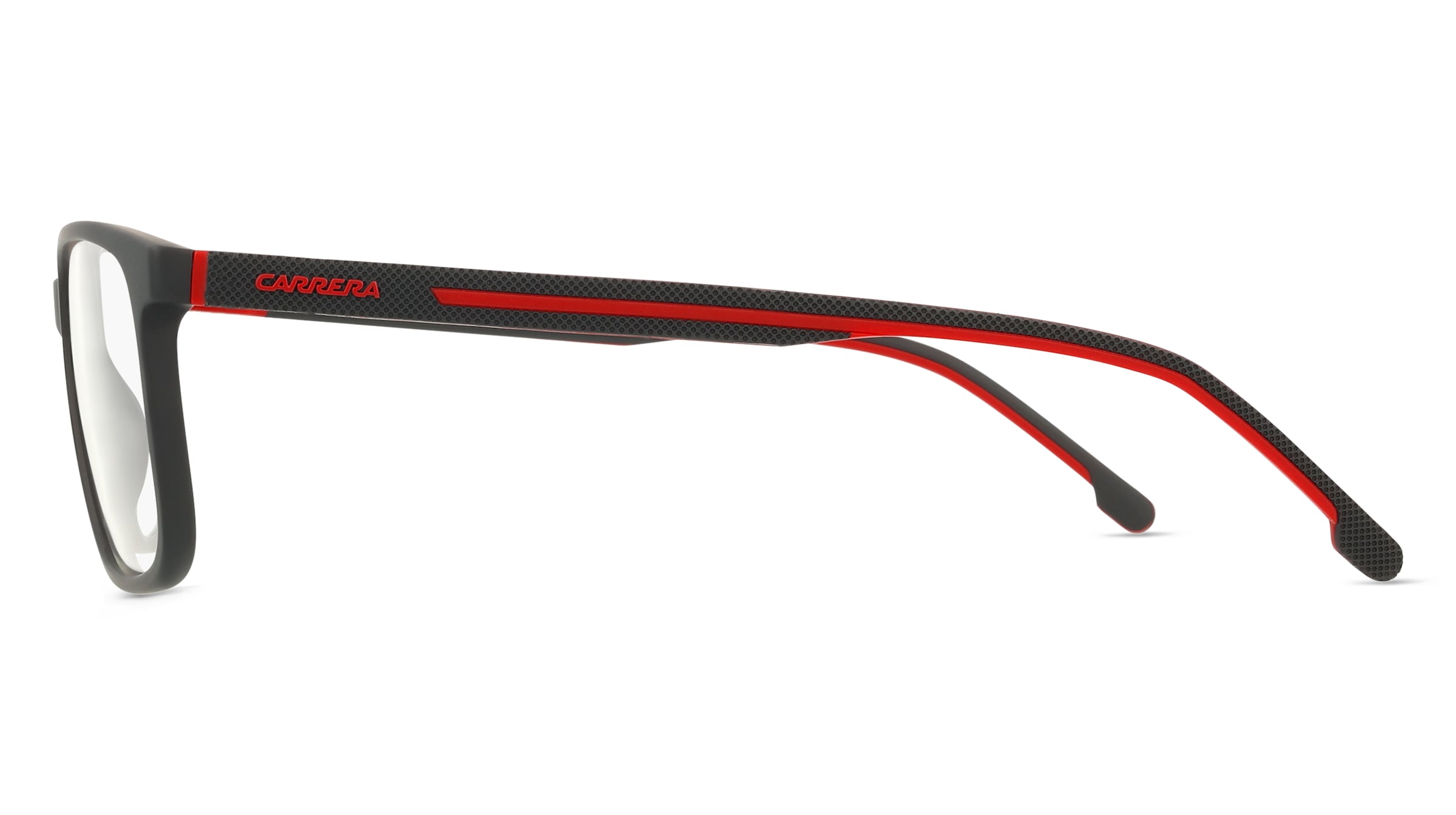 Thumbnail - Carrera 8916 Unisex-Brille inkl. Gläser Vollrand Eckig Kunststoff-Gestell 55/17/145, schwarz