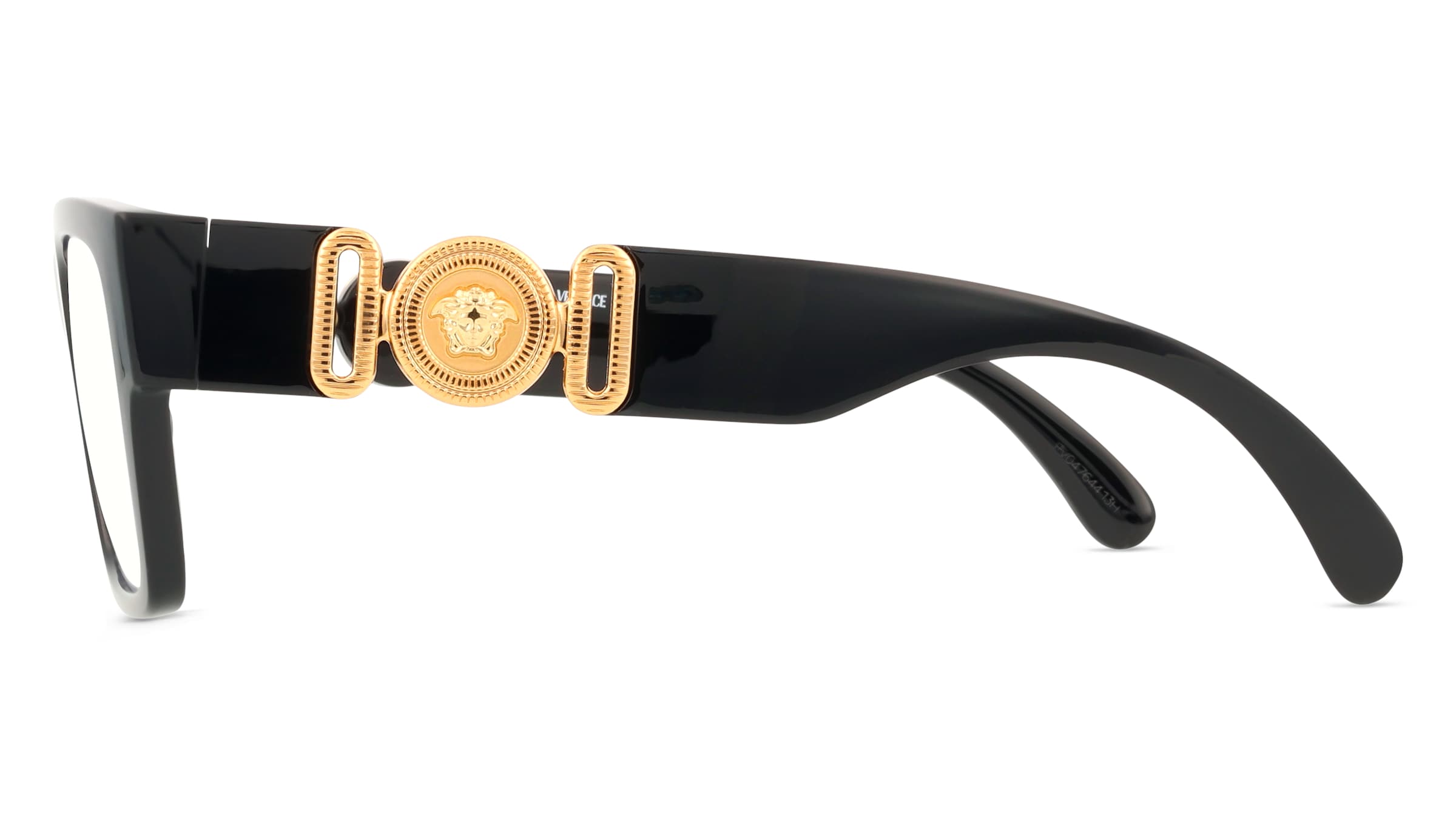 Thumbnail - Versace VE3368U Herren-Brille inkl. Gläser Vollrand Pilot Kunststoff-Gestell 55/17/140, schwarz