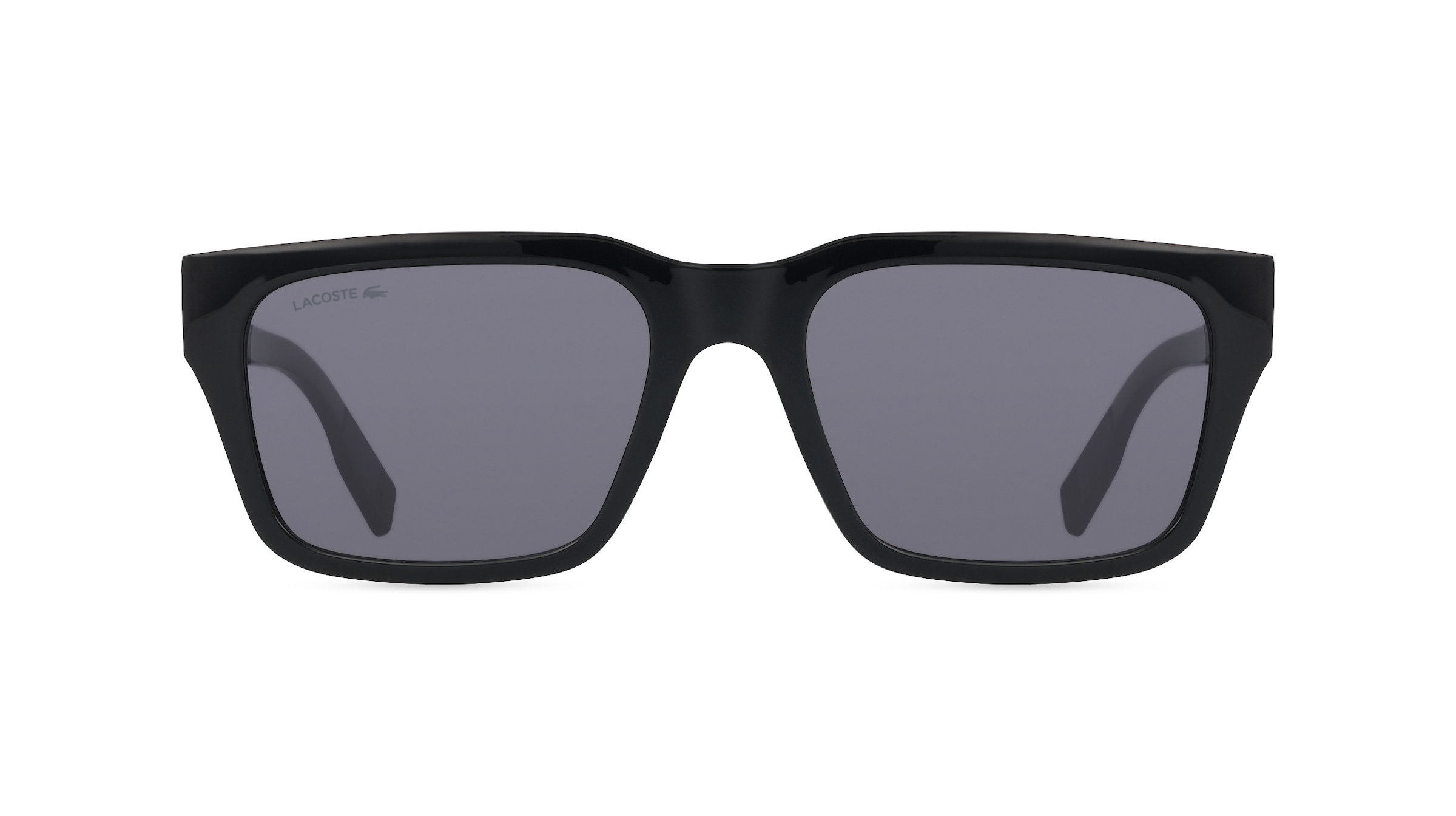 Thumbnail - Lacoste L6004S Unisex-Sonnenbrille Vollrand Quadratisch Kunststoff-Gestell, schwarz