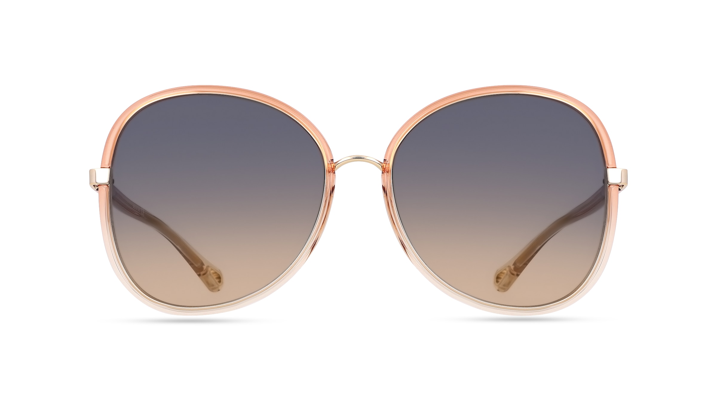 Chloé CH0030S Damen-Sonnenbrille Vollrand Butterfly Kunststoff-Gestell, orange