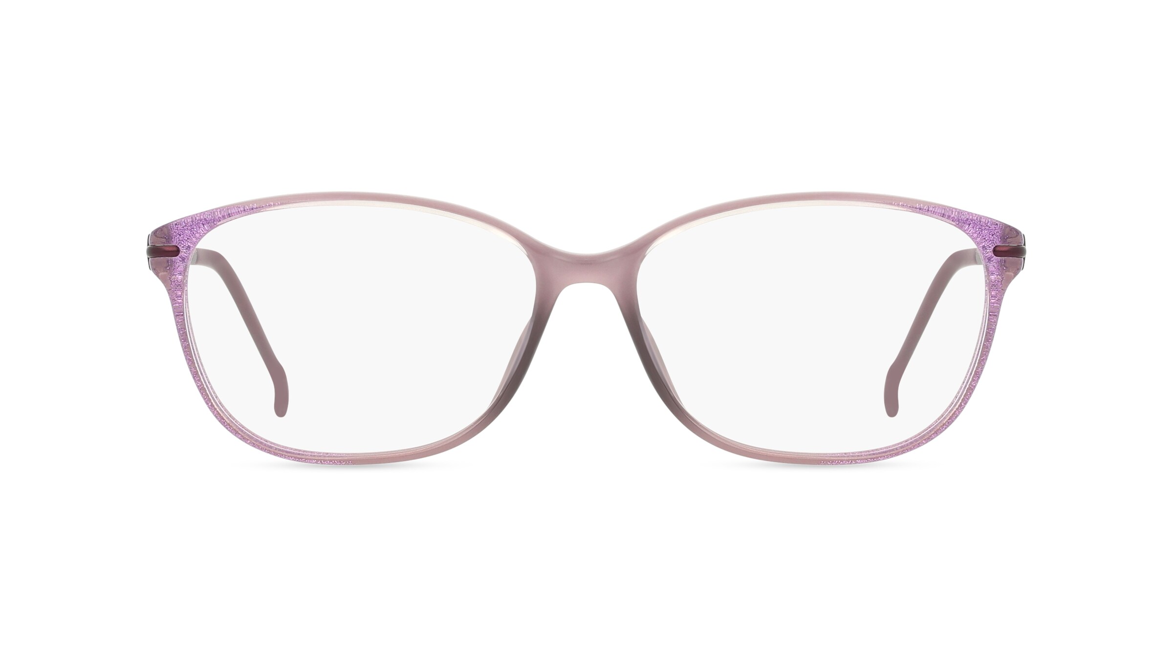 Fielmann COMFORT 114 CL Damen-Brille inkl. Gläser Vollrand Eckig TR90-Gestell 52mm/13mm/130mm, lila