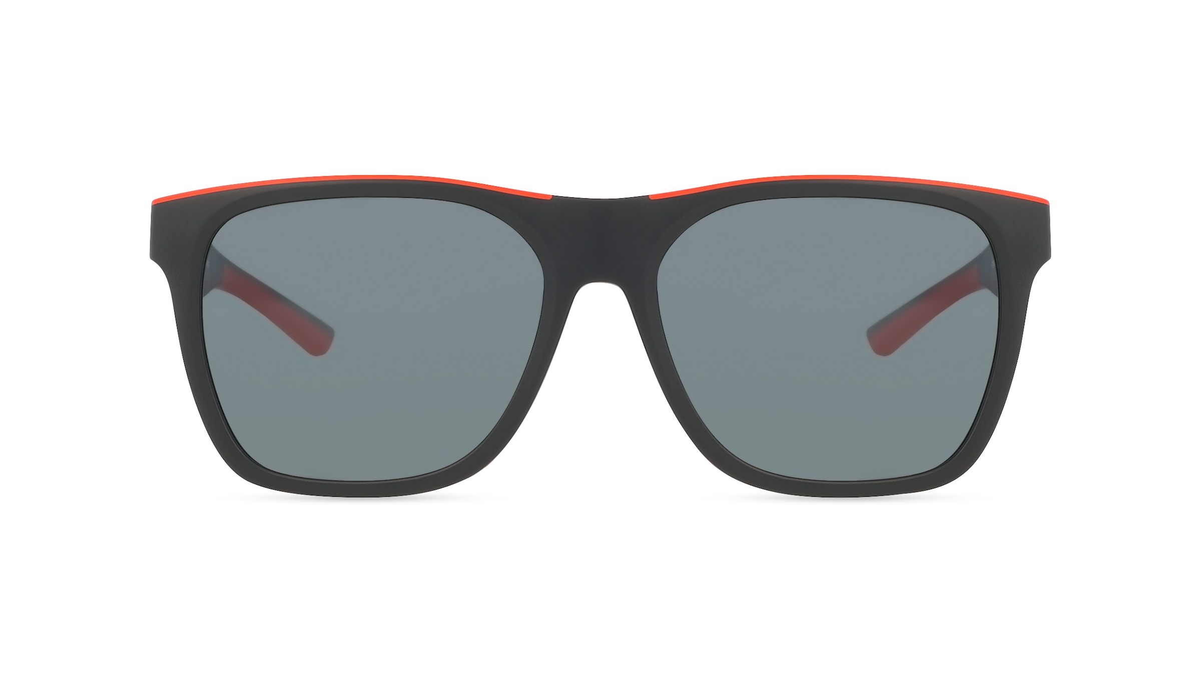 Scuderia Ferrari FZ6013D Damen-Sonnenbrille Vollrand Eckig Kunststoff-Gestell, schwarz