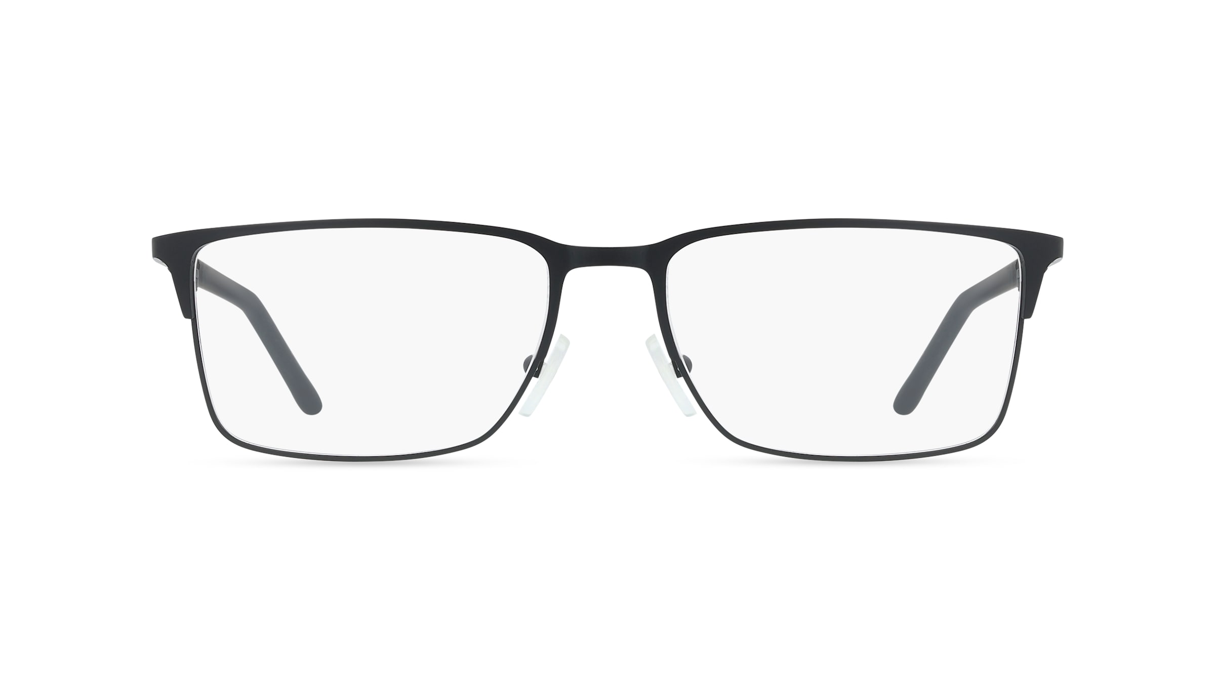 Emporio Armani 0AX1073 Herren-Brille inkl. Gläser Vollrand Eckig Metall-Gestell 56/17/145, Schwarz