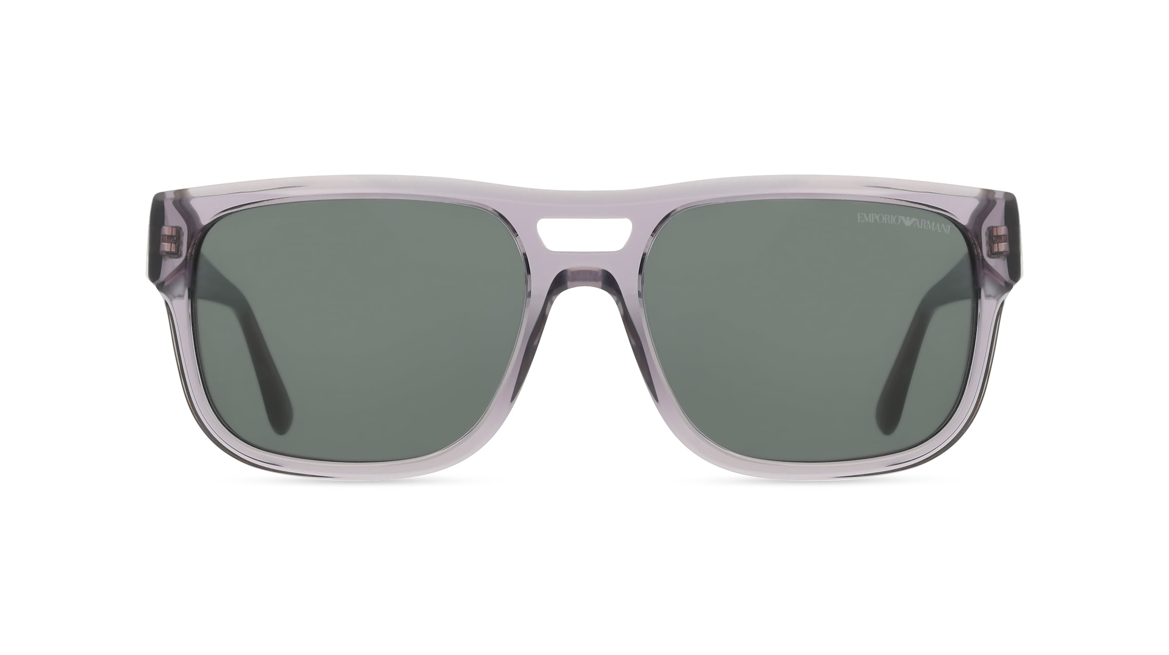 Emporio Armani EA4197 Herren-Sonnenbrille Vollrand Pilot Acetat-Gestell, grau