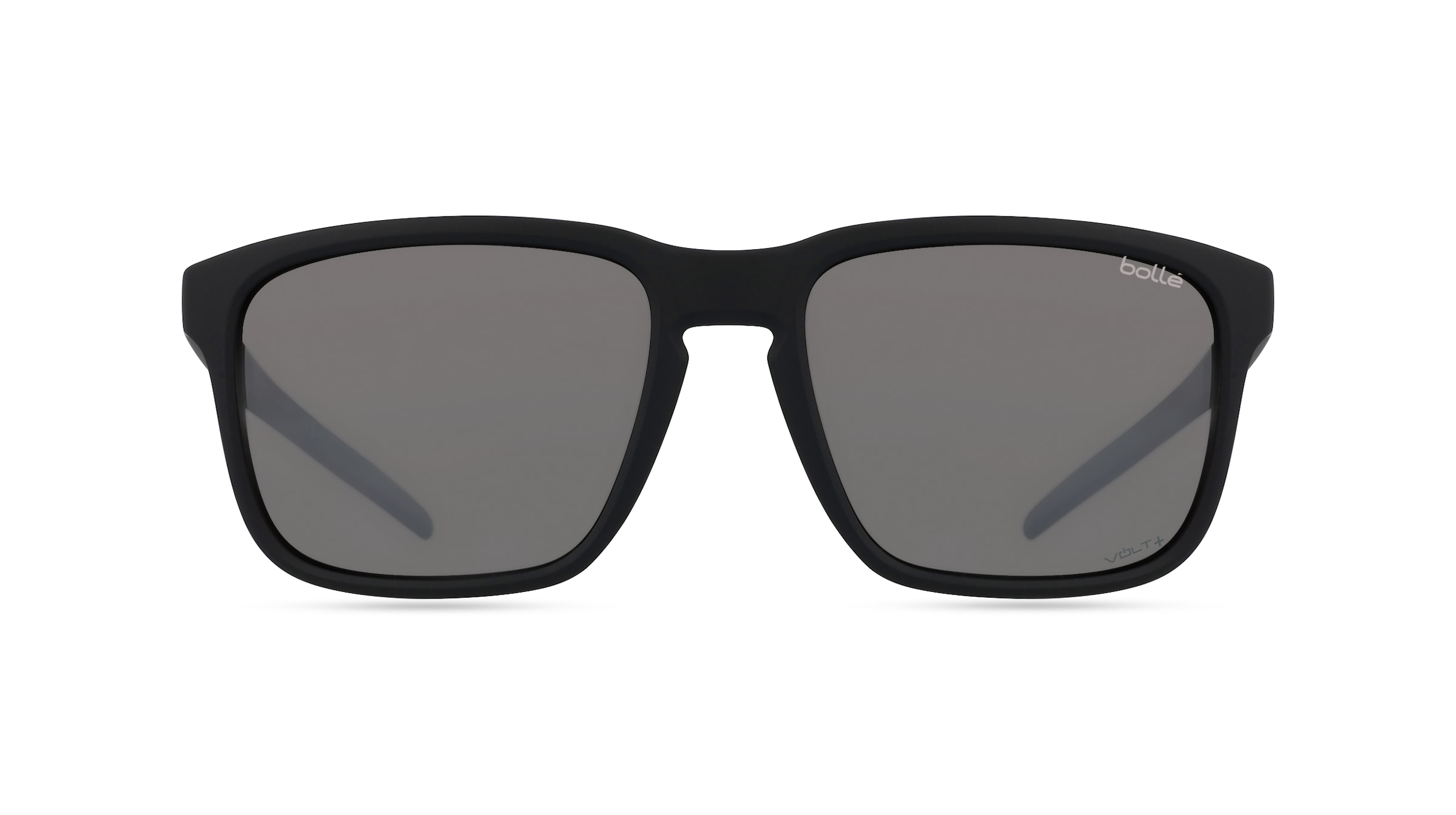 Bollé SCORE Herren-Sonnenbrille Vollrand Eckig Kunststoff-Gestell, grau