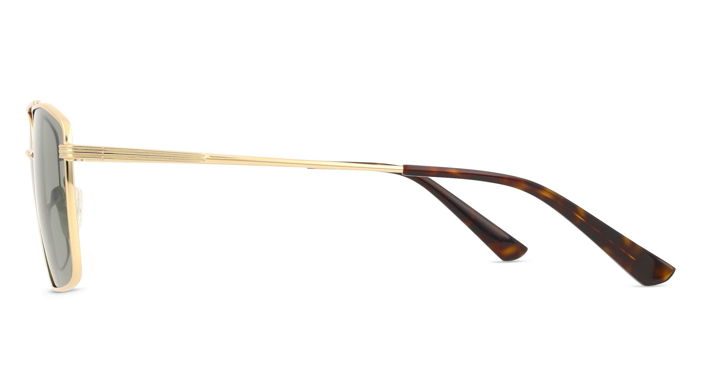 Thumbnail - Fielmann BD 583 SUN FA BRIAN Herren-Sonnenbrille Vollrand Eckig Edelstahl-Gestell, gold