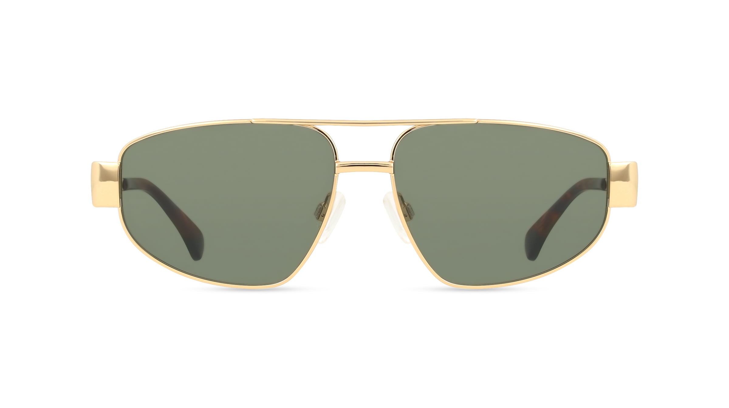 Fielmann BD 592 SUN FA ORION Damen-Sonnenbrille Vollrand Eckig Edelstahl-Gestell, gold