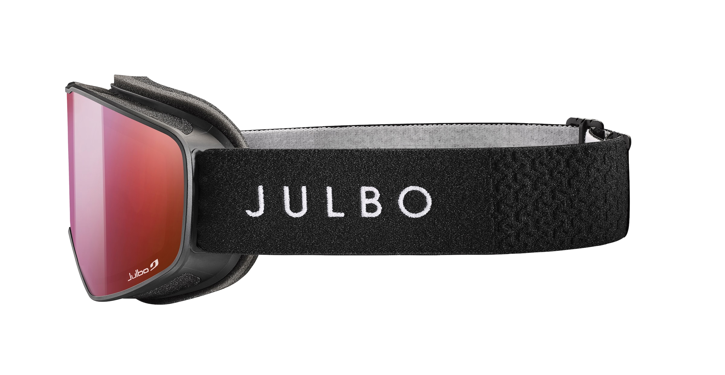 Julbo J7721 Herren-Skibrille Vollrand Monoscheibe Kunststoff-Gestell, schwarz