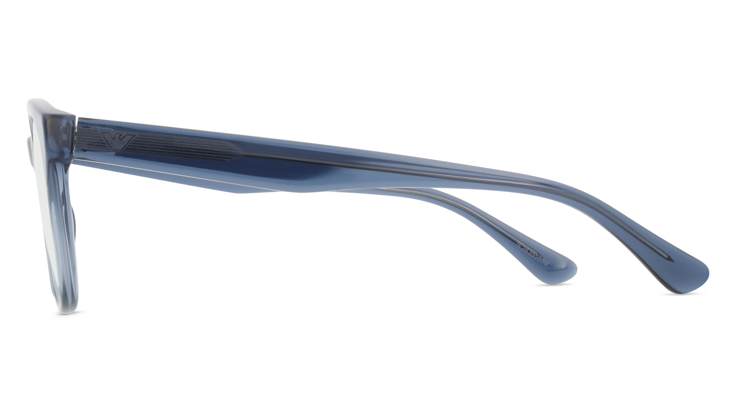 Thumbnail - Emporio Armani EA3207 Herren-Brille inkl. Gläser Vollrand Rund Acetat-Gestell 51mm/20mm/145mm, blau