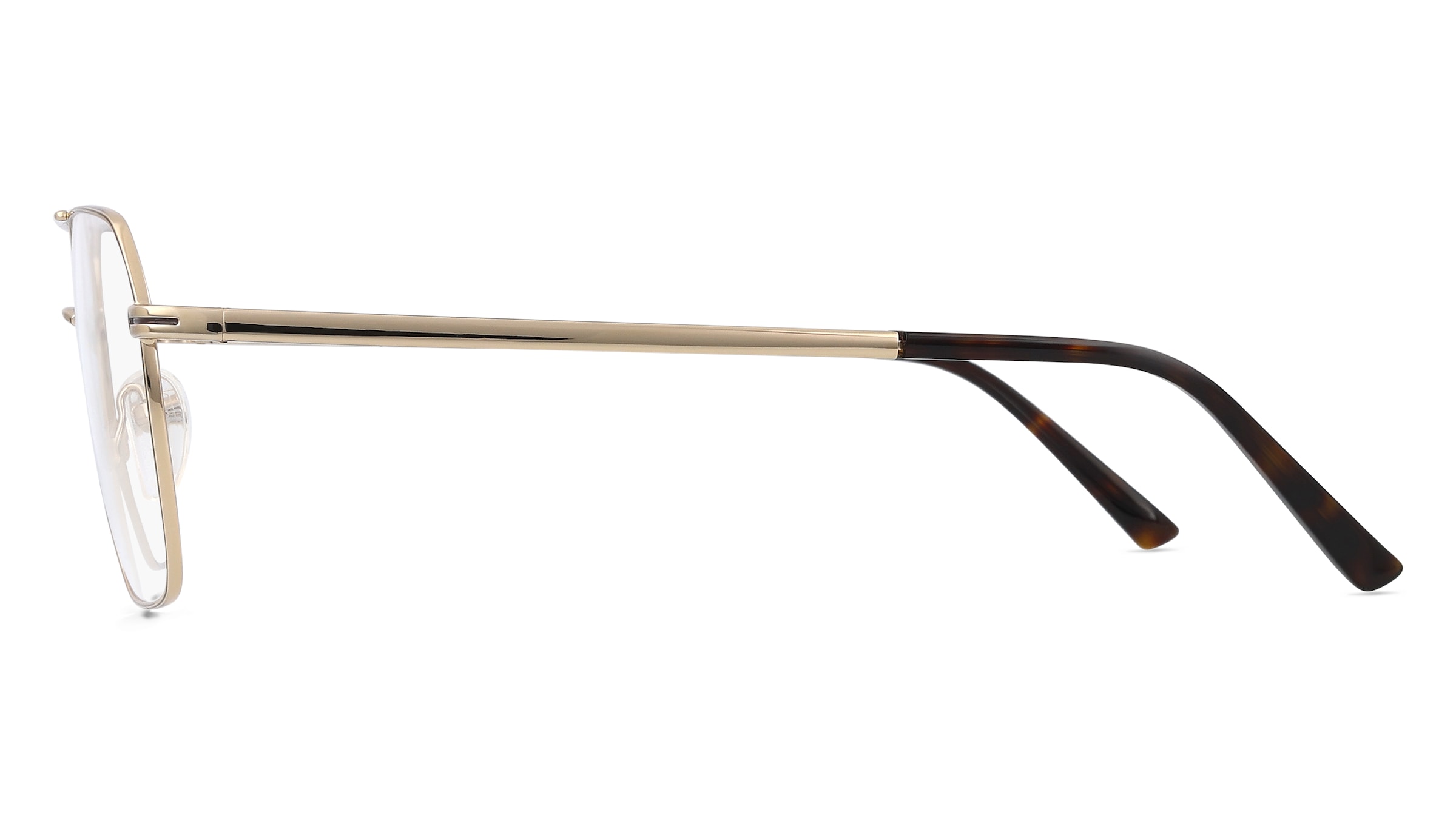 Thumbnail - Fielmann MC 569 CL Herren-Brille inkl. Gläser Vollrand Eckig Edelstahl-Gestell 56mm/16mm/145mm, gold