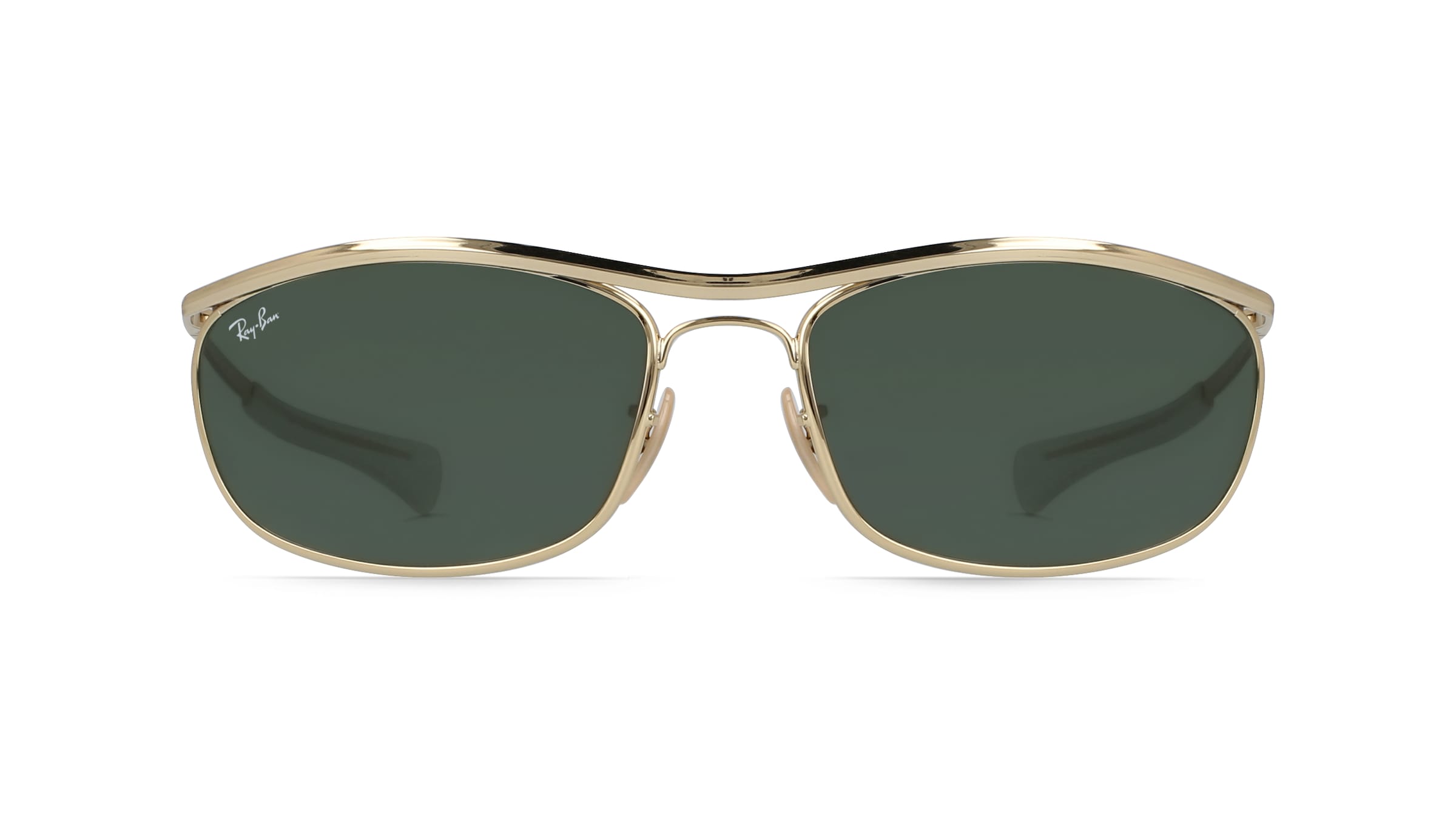 Ray-Ban RB 3119M OLYMPIAN I Unisex-Sonnenbrille Vollrand Quadratisch Metall-Gestell, gold