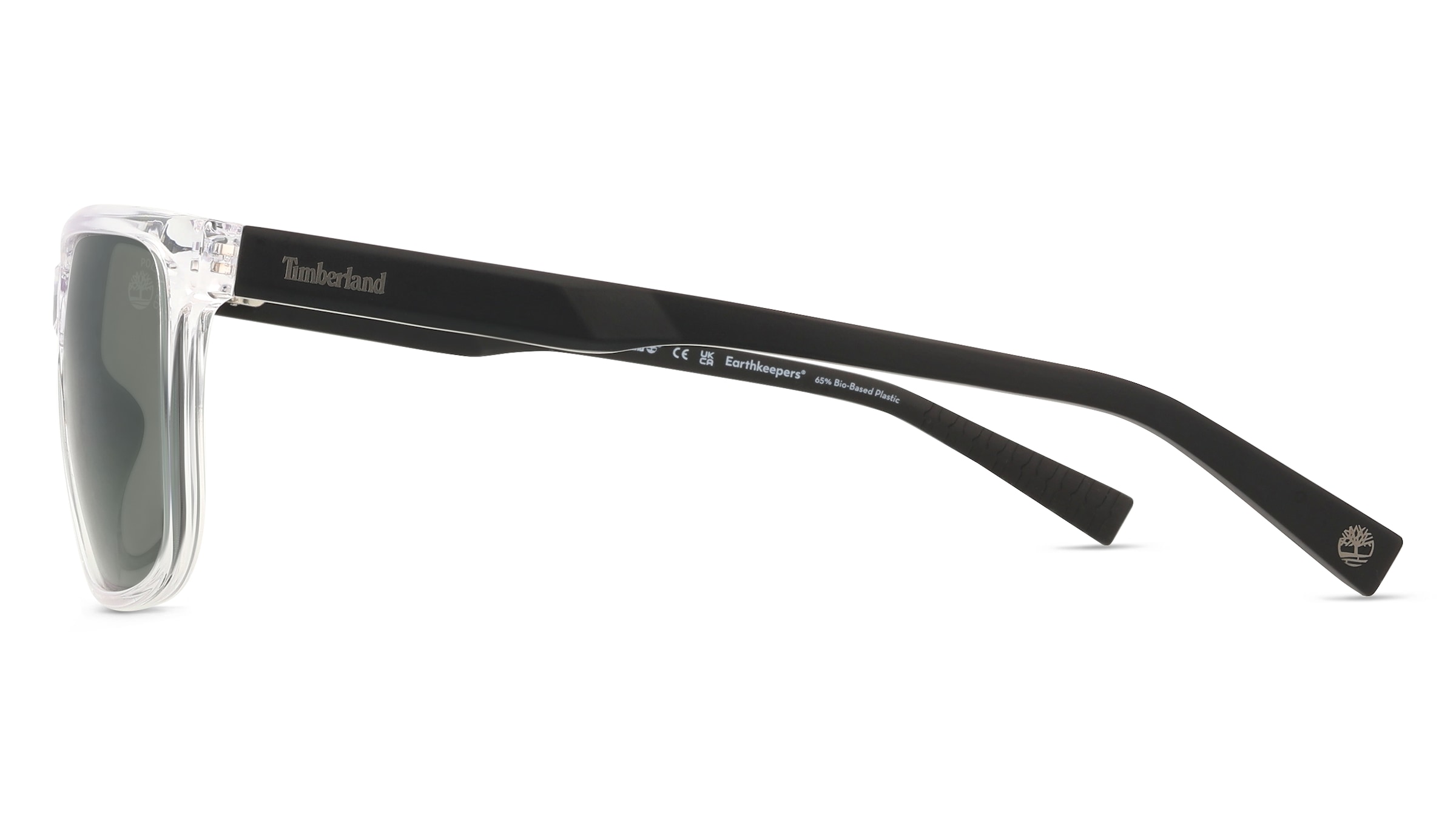 Thumbnail - Timberland TB00037 Herren-Sonnenbrille Vollrand Eckig Kunststoff-Gestell, Kristall