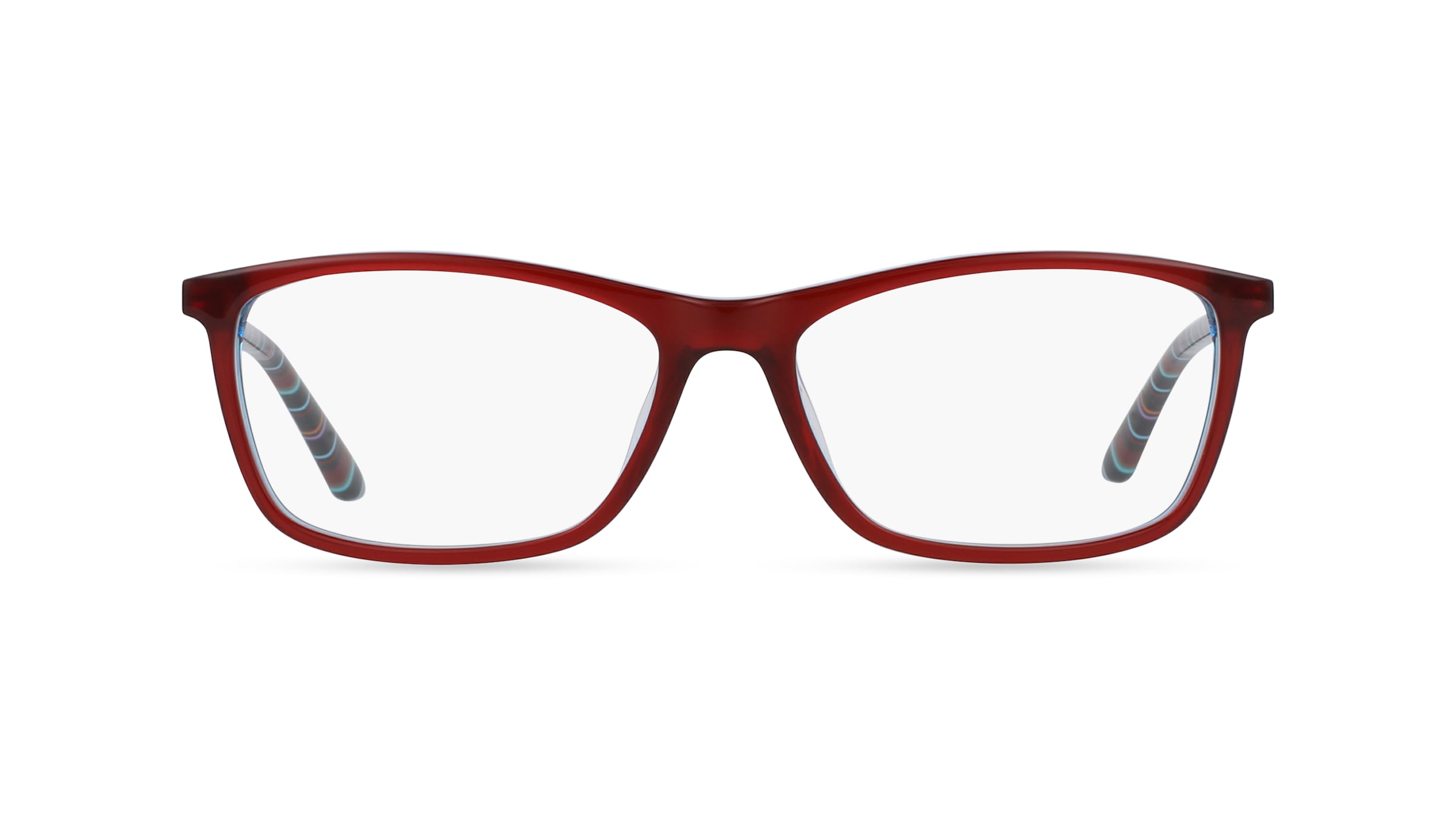 Mexx 5667 Jugend-Brille inkl. Gläser Vollrand Eckig Acetat-Gestell 50mm/14mm/130mm, rot