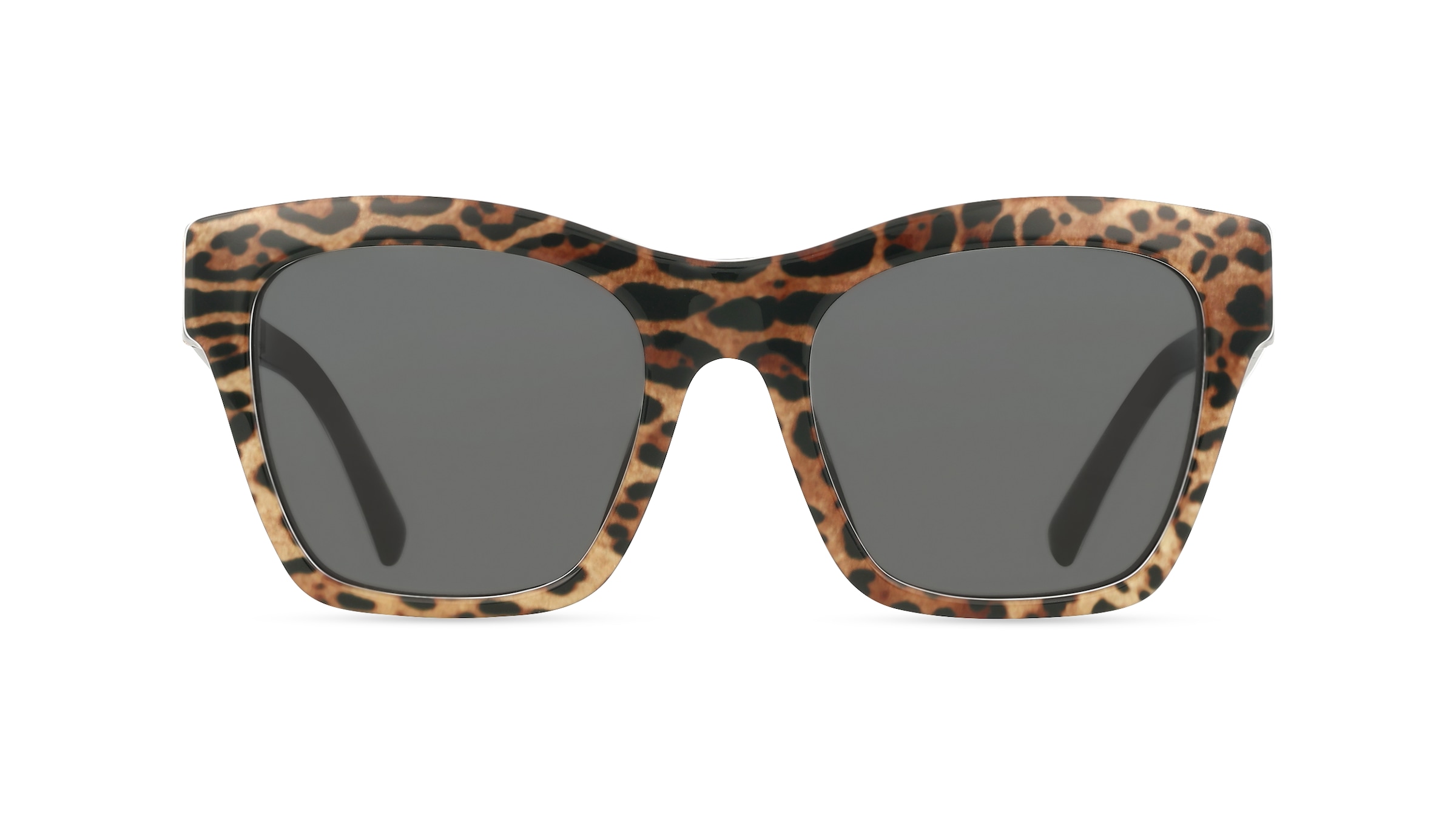 Dolce&amp;Gabbana 0DG4512 Damen-Sonnenbrille Vollrand Quadratisch Acetat-Gestell, Braun