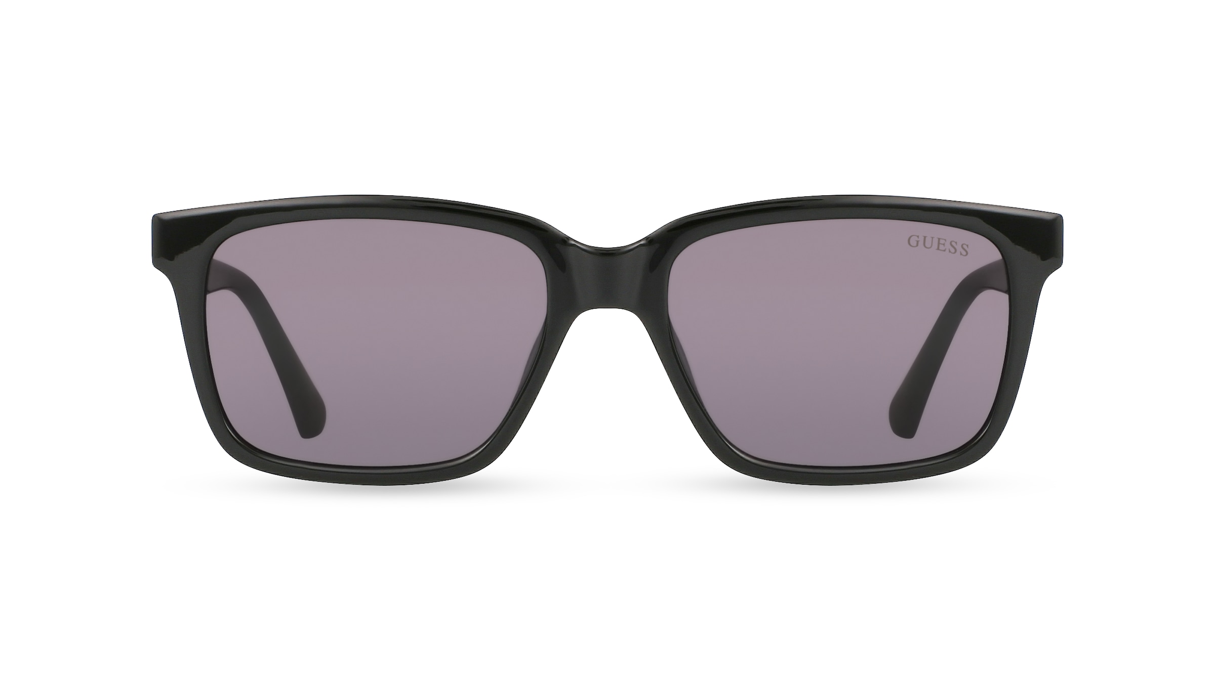 Guess GU00041 Herren-Sonnenbrille Vollrand Eckig Kunststoff-Gestell, schwarz