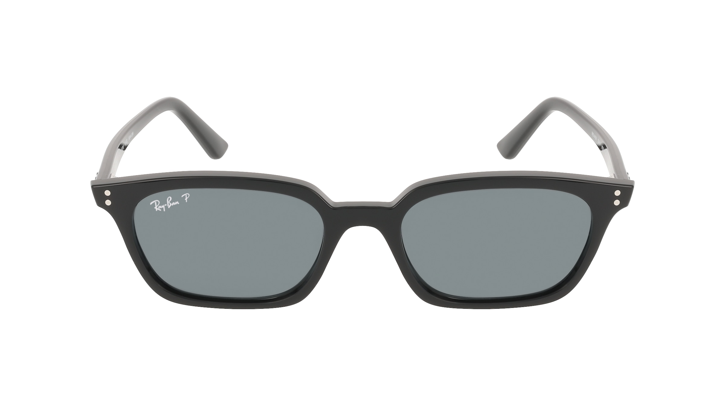 Ray-Ban 0RB4456 ZAYA Unisex-Sonnenbrille Vollrand Pilot Kunststoff-Gestell, schwarz