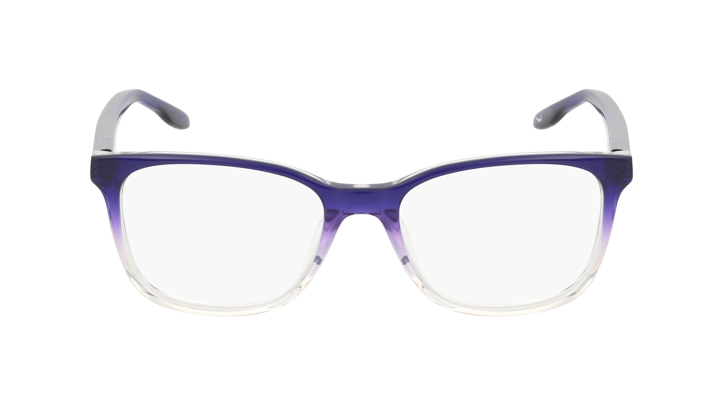 Nike 5054 Unisex-Brille inkl. Gläser Vollrand Eckig Recycled Acetat-Gestell 49mm/16mm/135mm, blau