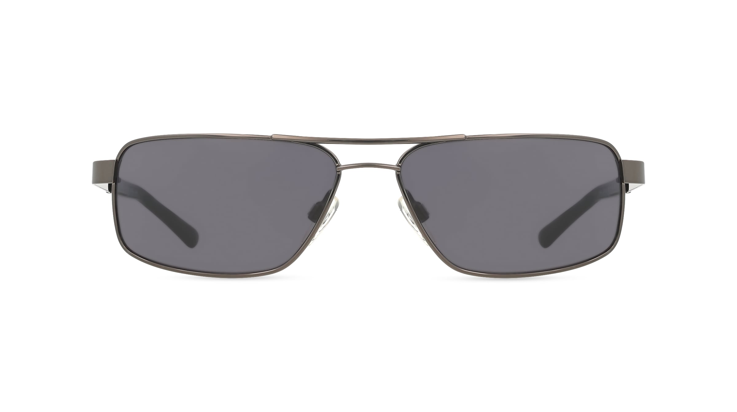 Fielmann OBRA 346 SUN FLEX FA Herren-Sonnenbrille Vollrand Quadratisch Metall-Gestell, grau