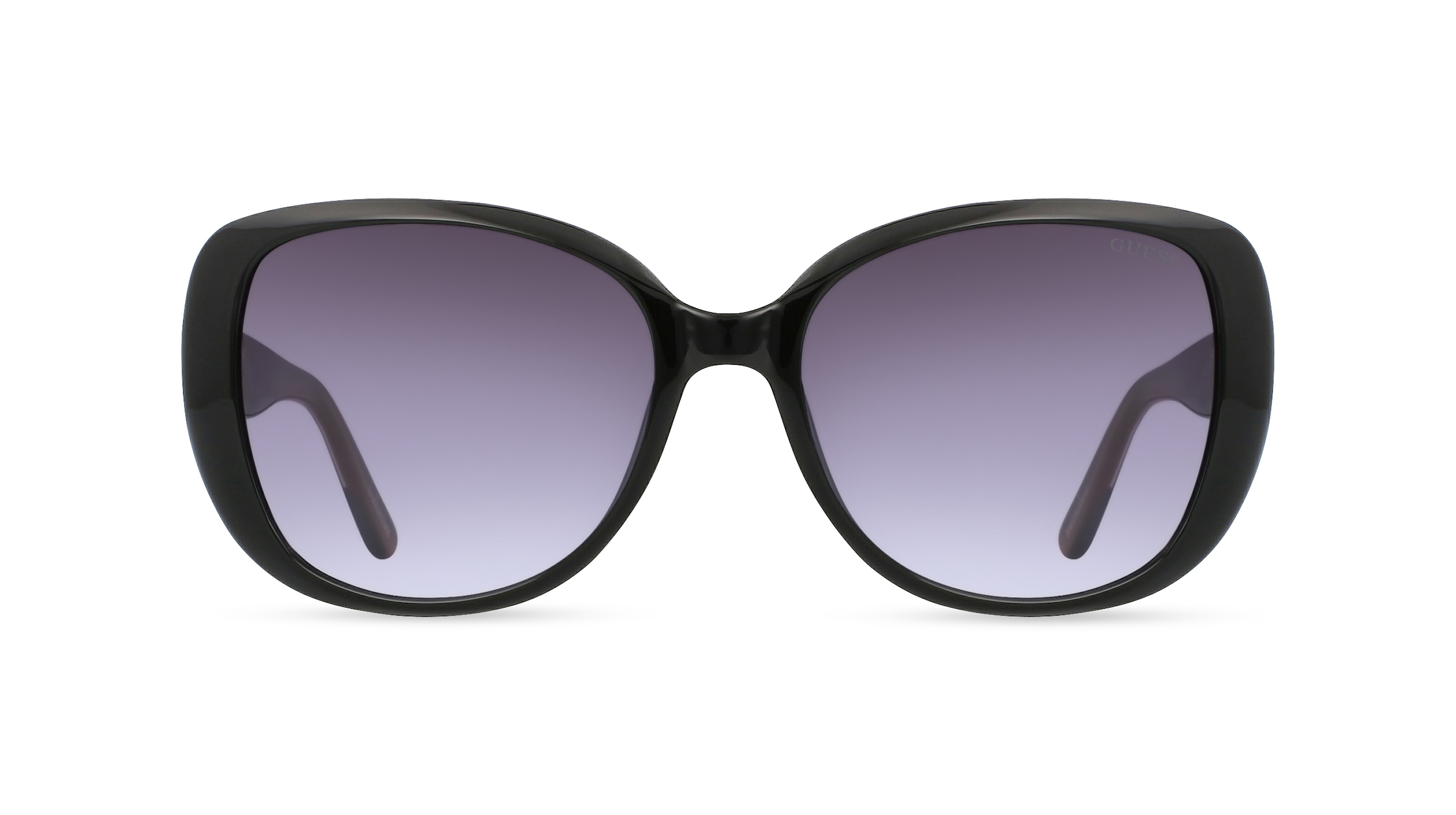 Guess GU7822 Damen-Sonnenbrille Vollrand Oval Kunststoff-Gestell, schwarz