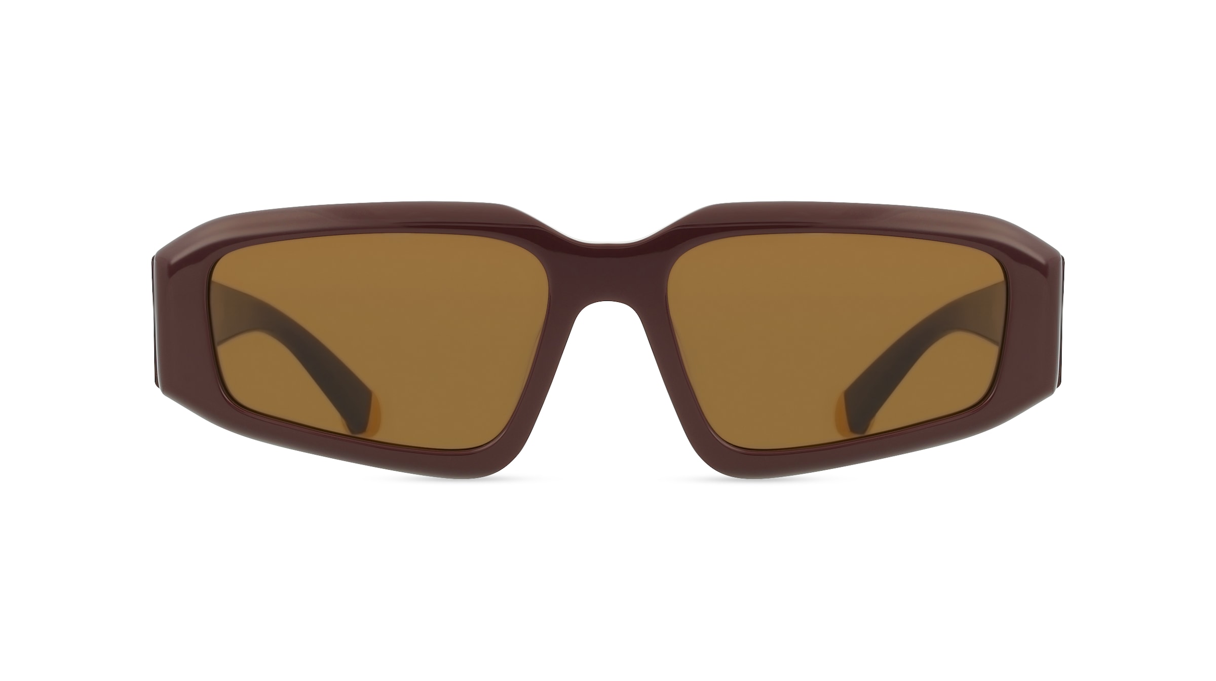 Stella McCartney SC40079I Damen-Sonnenbrille Vollrand Eckig Kunststoff-Gestell, braun