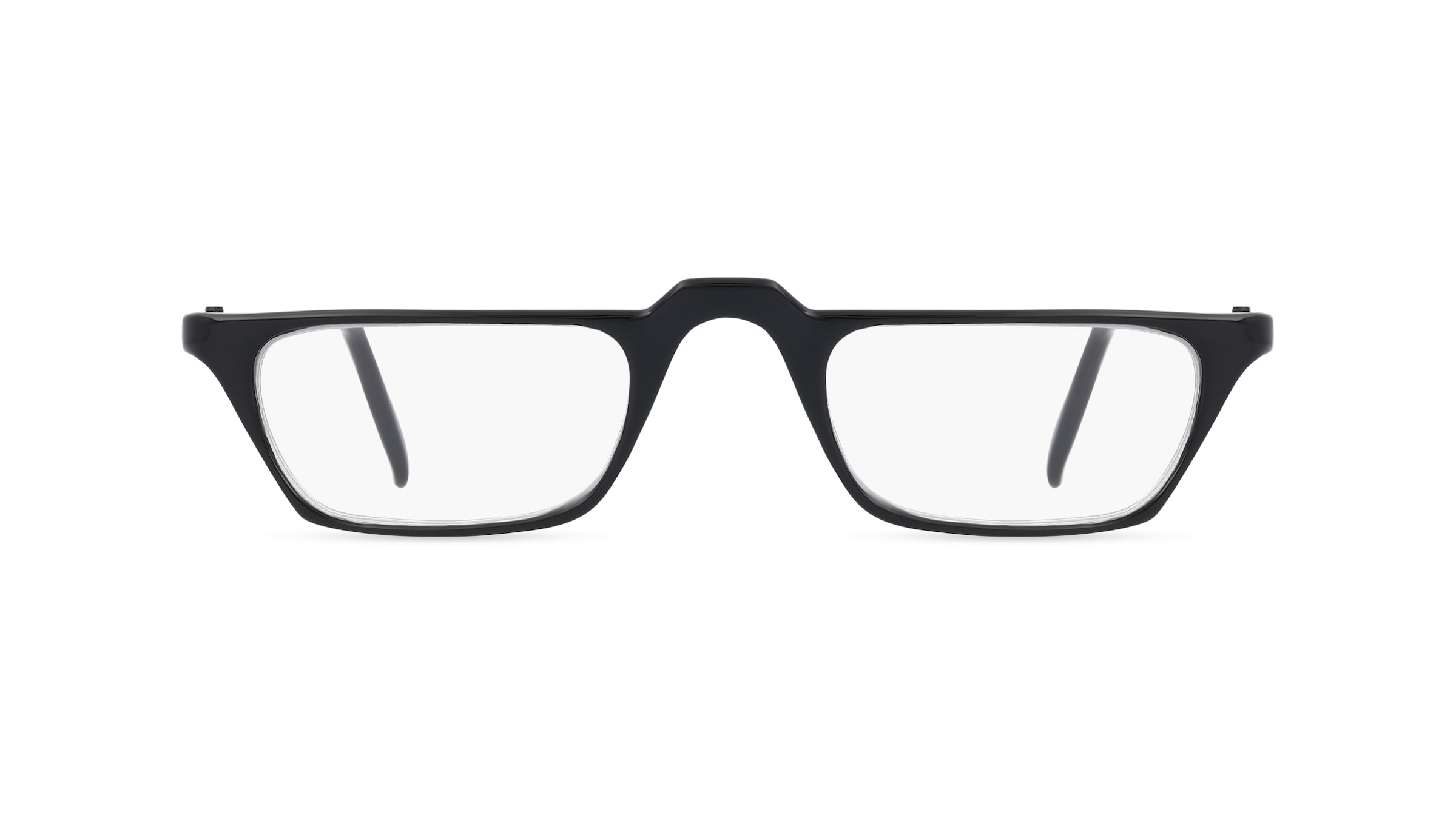 Fielmann CXC HALF 210 Unisex-Brille Vollrand Schmal Kunststoff-Gestell, schwarz