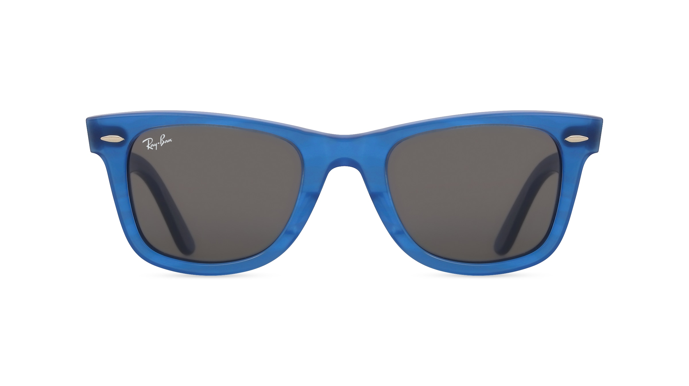 Ray-Ban 0RB2140 WAYFARER Unisex-Sonnenbrille Vollrand Eckig Acetat-Gestell, blau