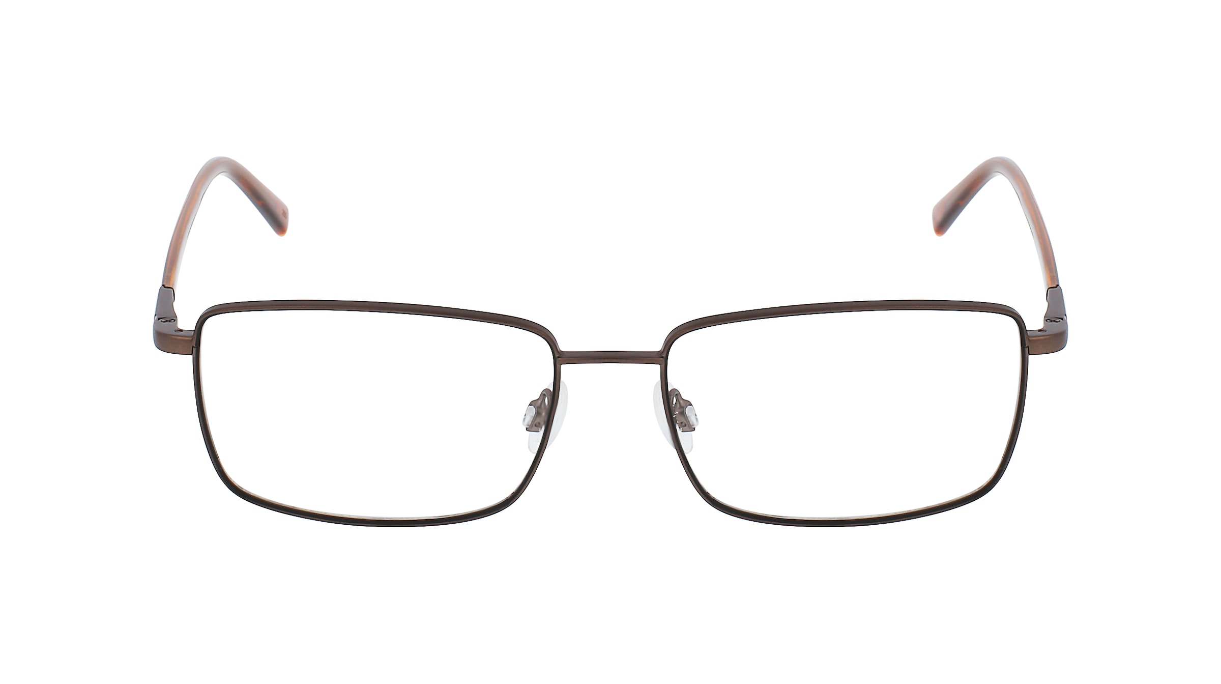 Humphrey’s eyewear 582356 Unisex-Brille inkl. Gläser Vollrand Eckig Metall-Gestell 54mm/17mm/140mm, braun