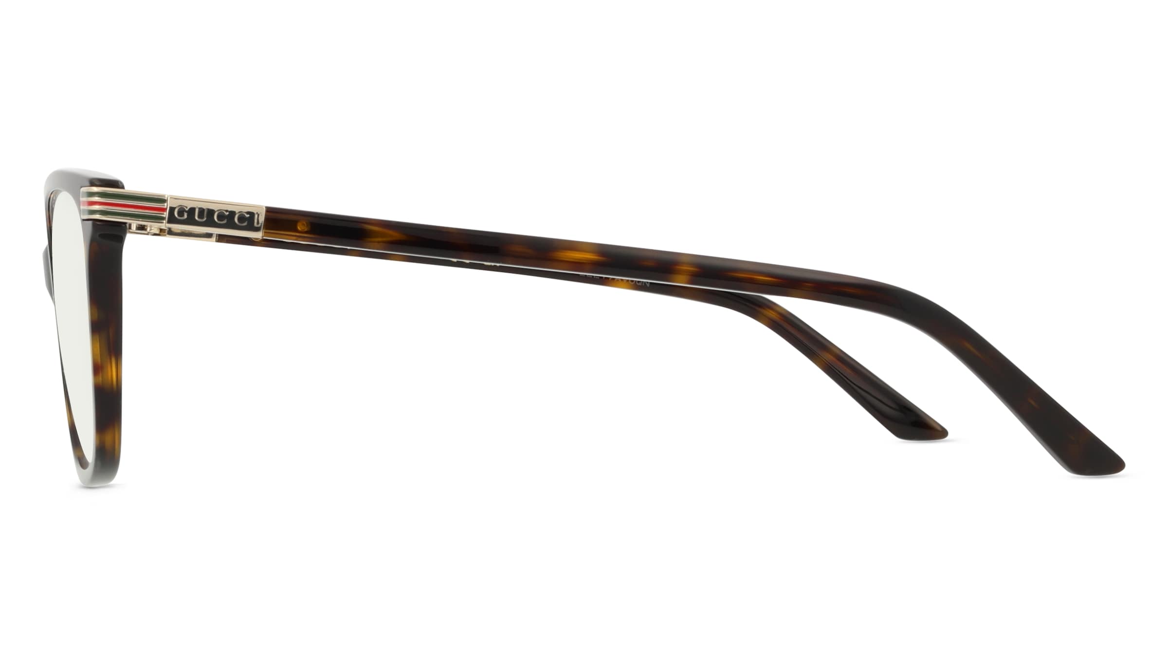 Thumbnail - Gucci GG1451O Unisex-Brille inkl. Gläser Vollrand Butterfly Acetat-Gestell 54/17/140, braun