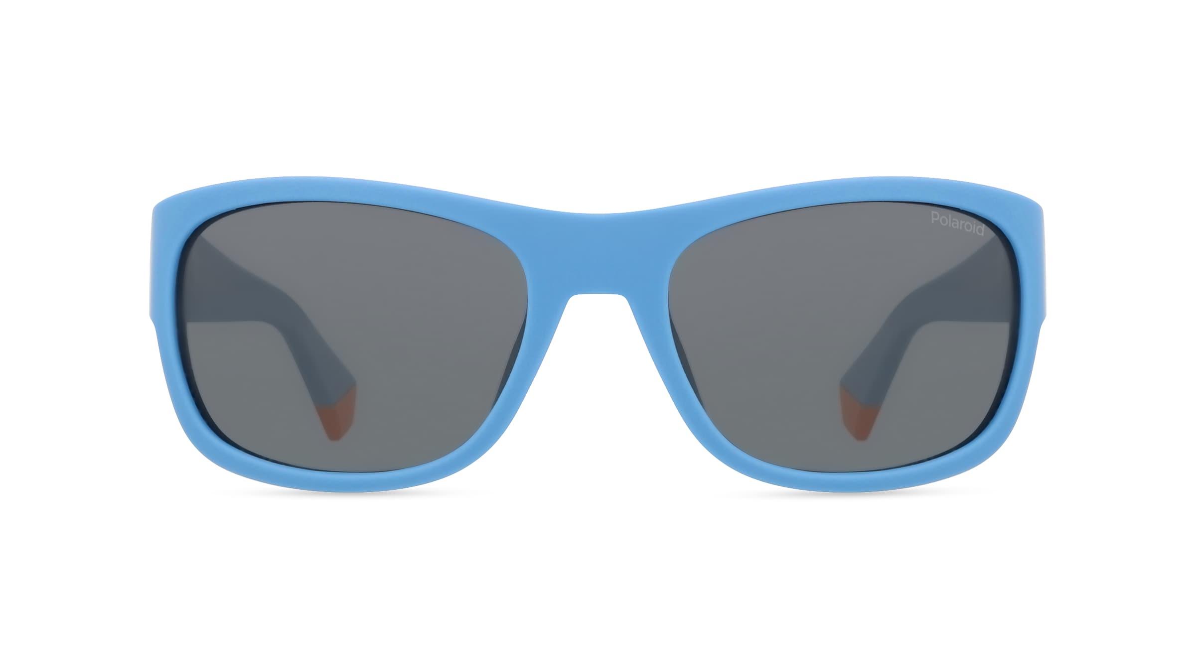 Polaroid PLD 8064/S Kinder-Sonnenbrille Vollrand Eckig Kunststoff-Gestell, blau