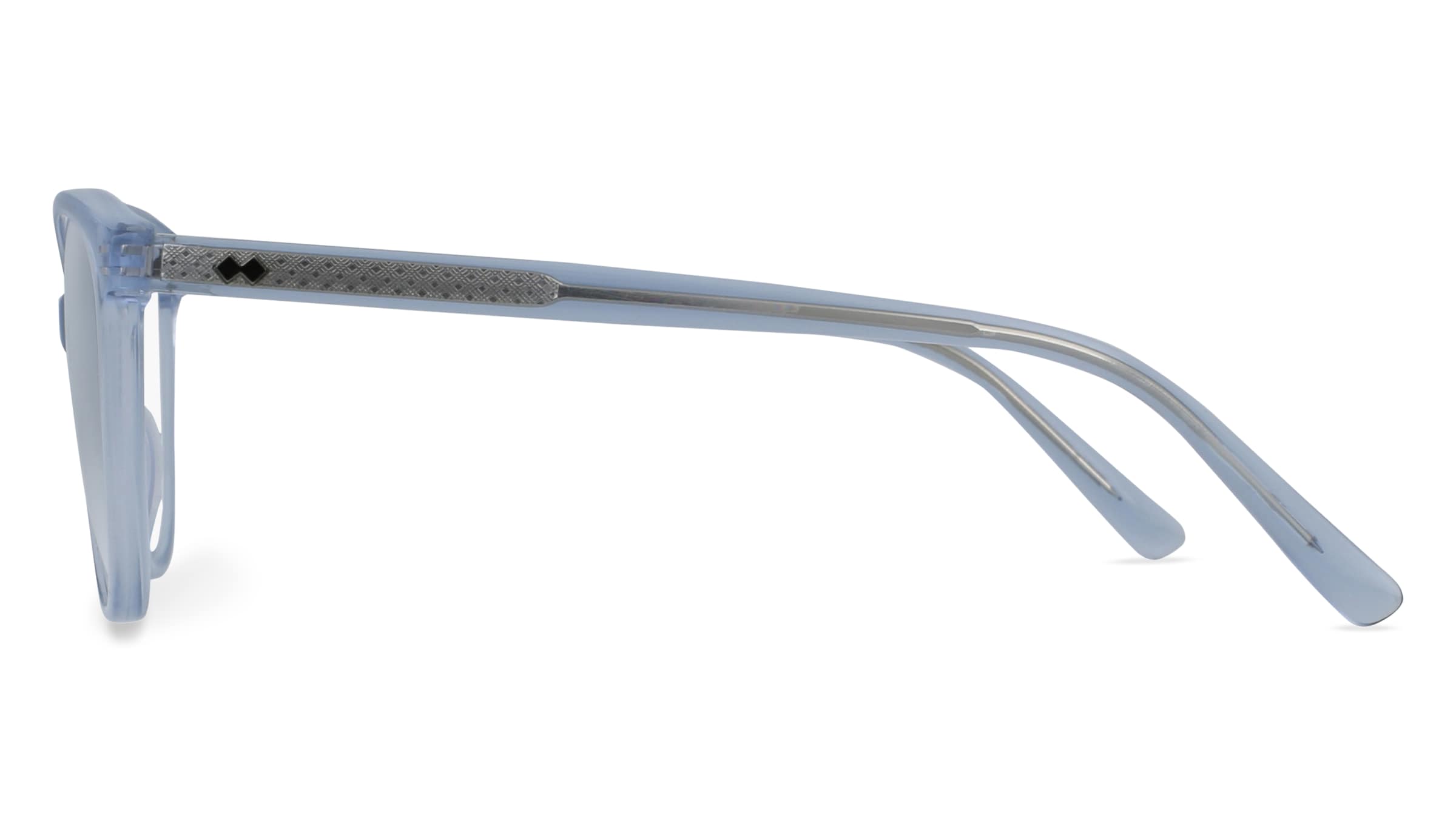 Thumbnail - Fielmann LN 002 CL Damen-Brille inkl. Gläser Vollrand Butterfly Acetat-Gestell 53/16/135, blau