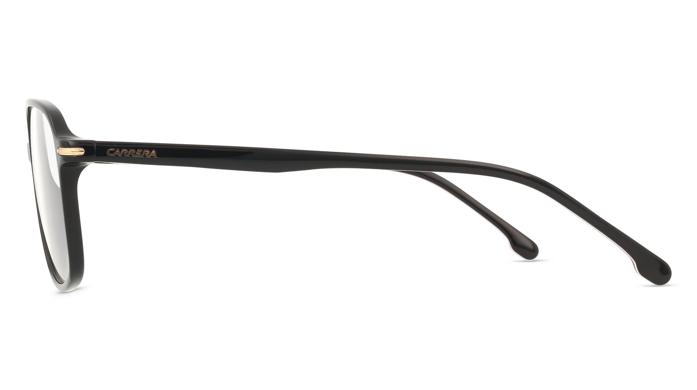 Thumbnail - Carrera 373 Herren-Brille inkl. Gläser Vollrand Eckig Acetat-Gestell 55/16/145, schwarz