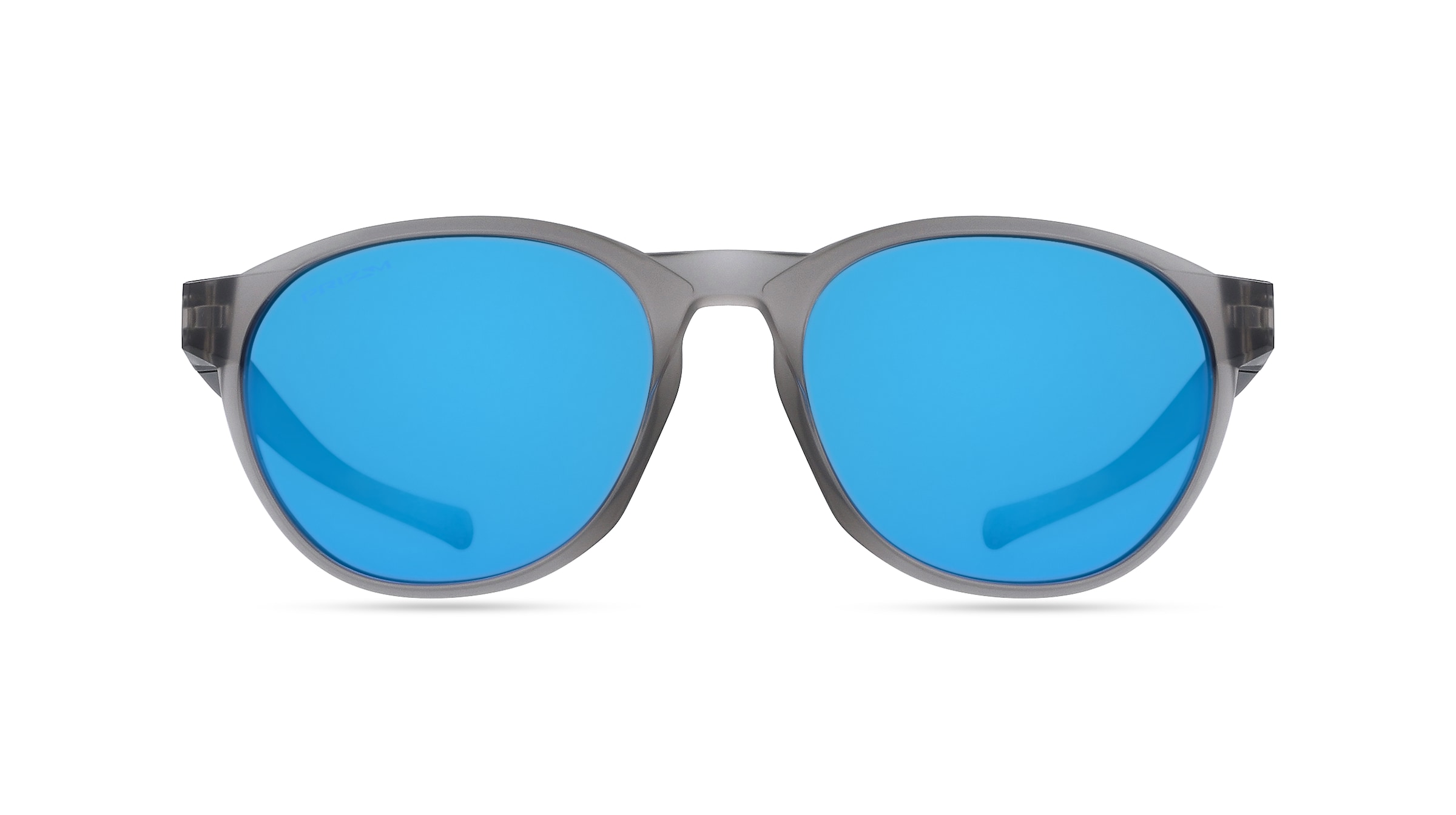 Oakley OO9126 REEDMACE Herren-Sonnenbrille Vollrand Rund Kunststoff-Gestell, Grau