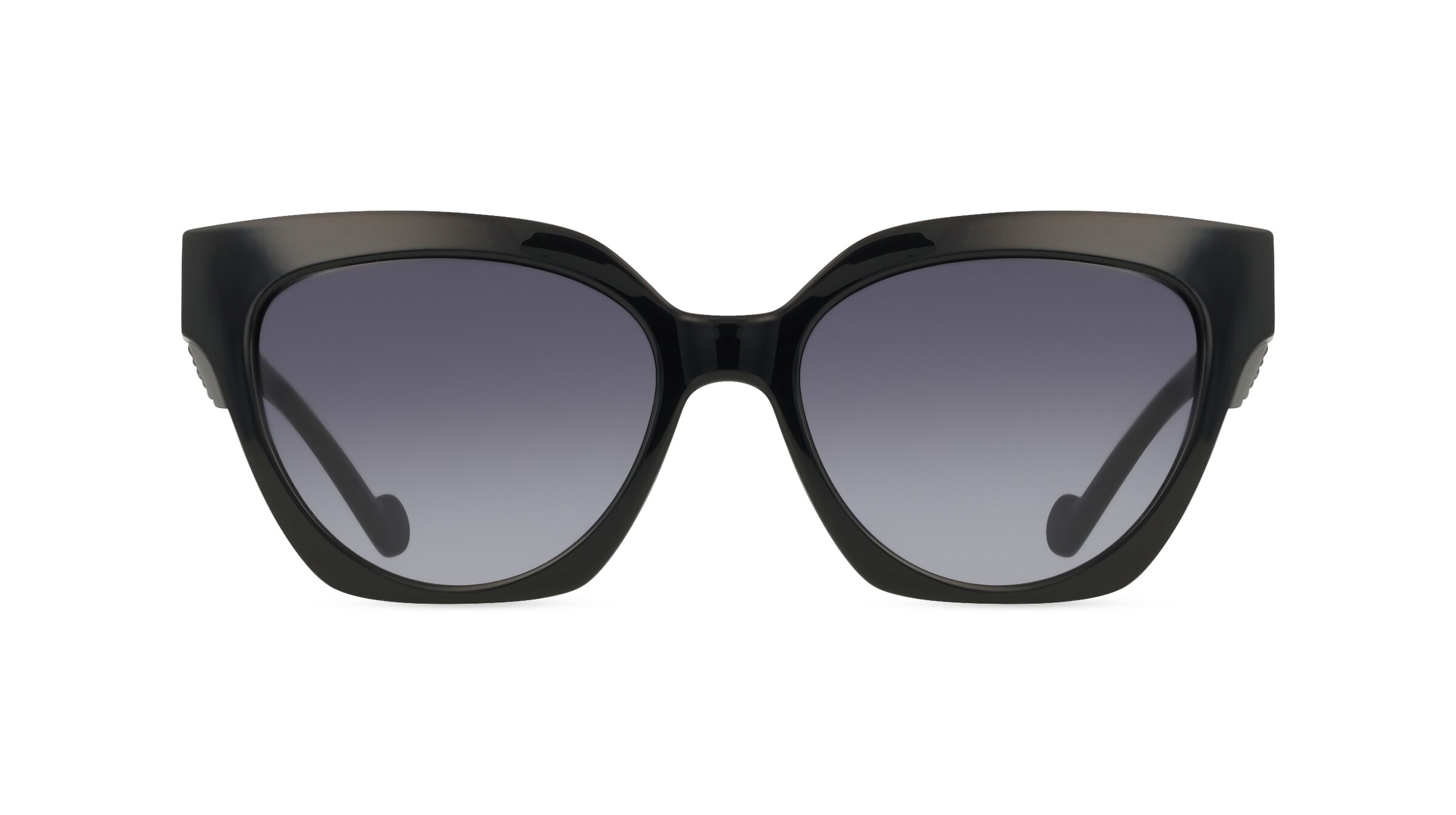 Liu Jo LJ778S Unisex-Sonnenbrille Vollrand Butterfly Kunststoff-Gestell, schwarz