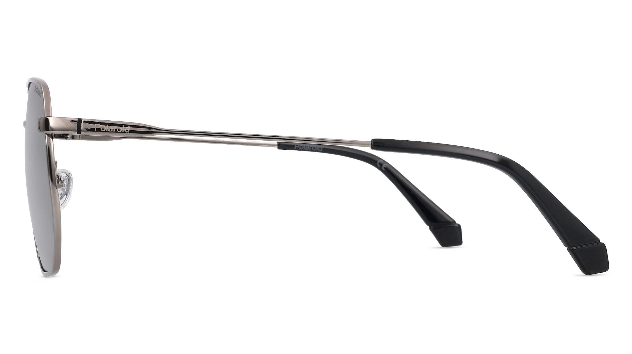 Thumbnail - Polaroid PLD 4141/G/S/X Herren-Sonnenbrille Vollrand Pilot Metall-Gestell, grau