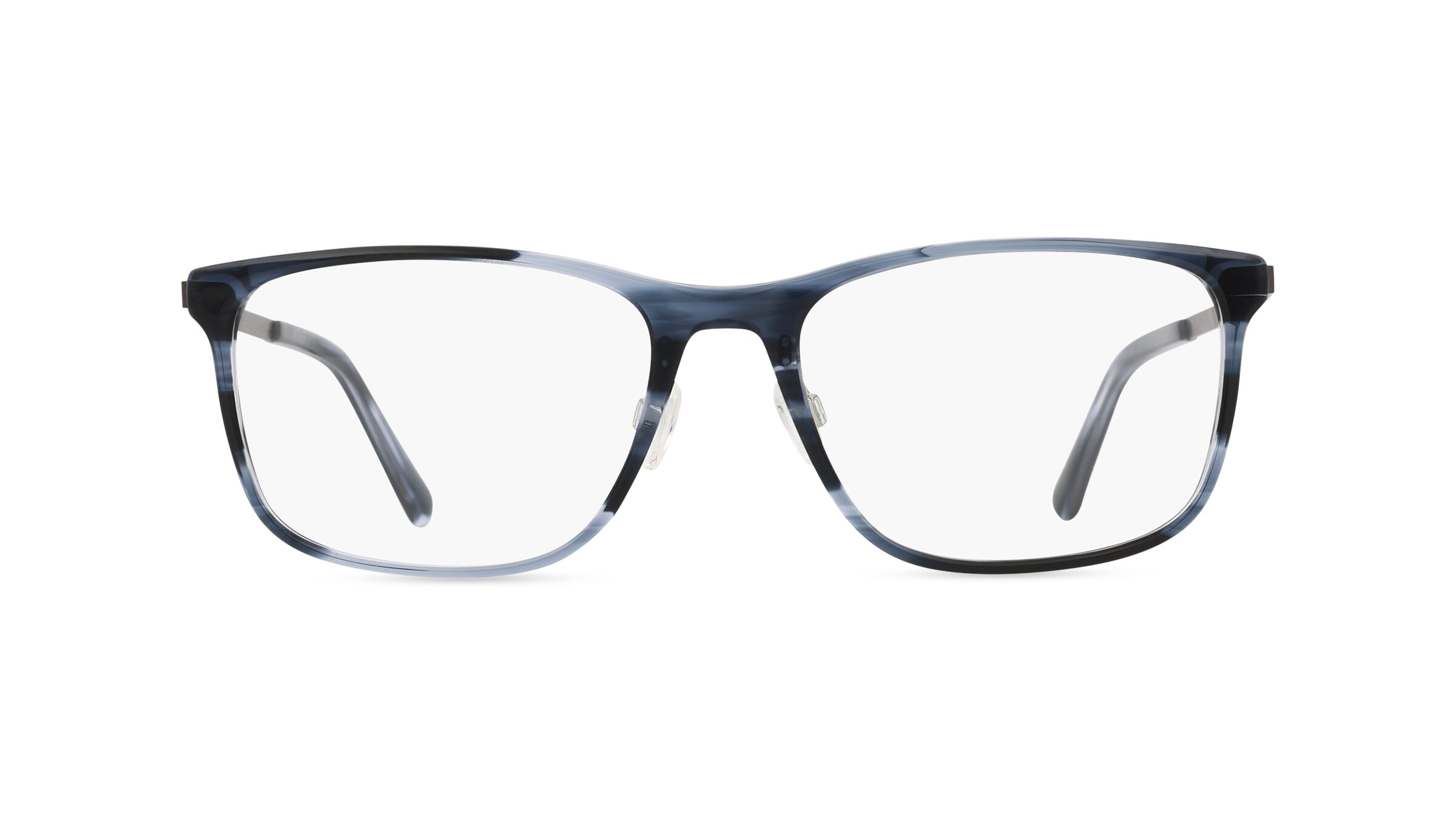 Fielmann BD 551 CL Herren-Brille inkl. Gläser Vollrand Eckig Acetat-Gestell 60mm/19mm/155mm, blau