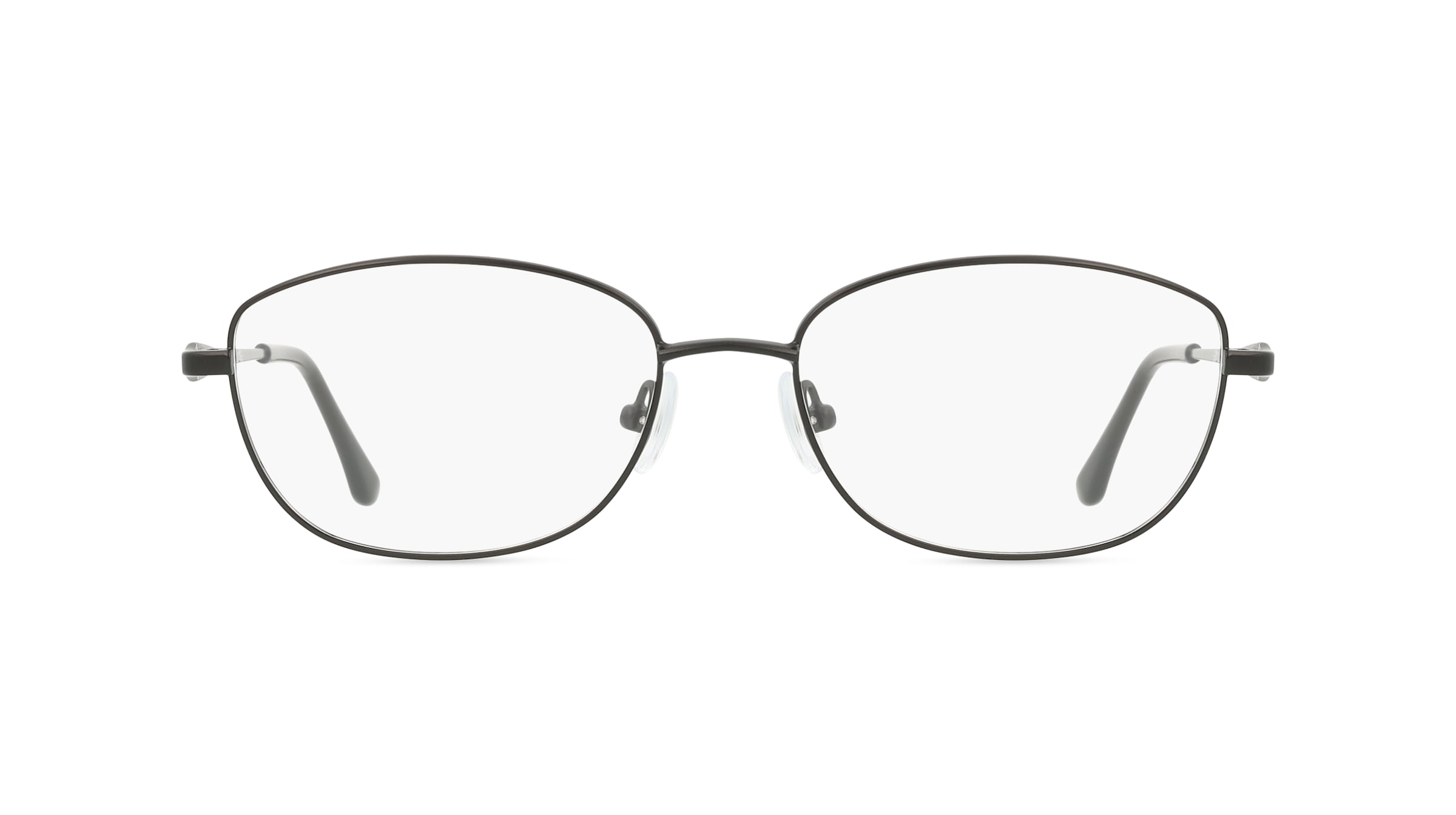 Fielmann MC 606 CL Damen-Brille inkl. Gläser Vollrand Eckig Edelstahl-Gestell 49mm/17mm/135mm, schwarz