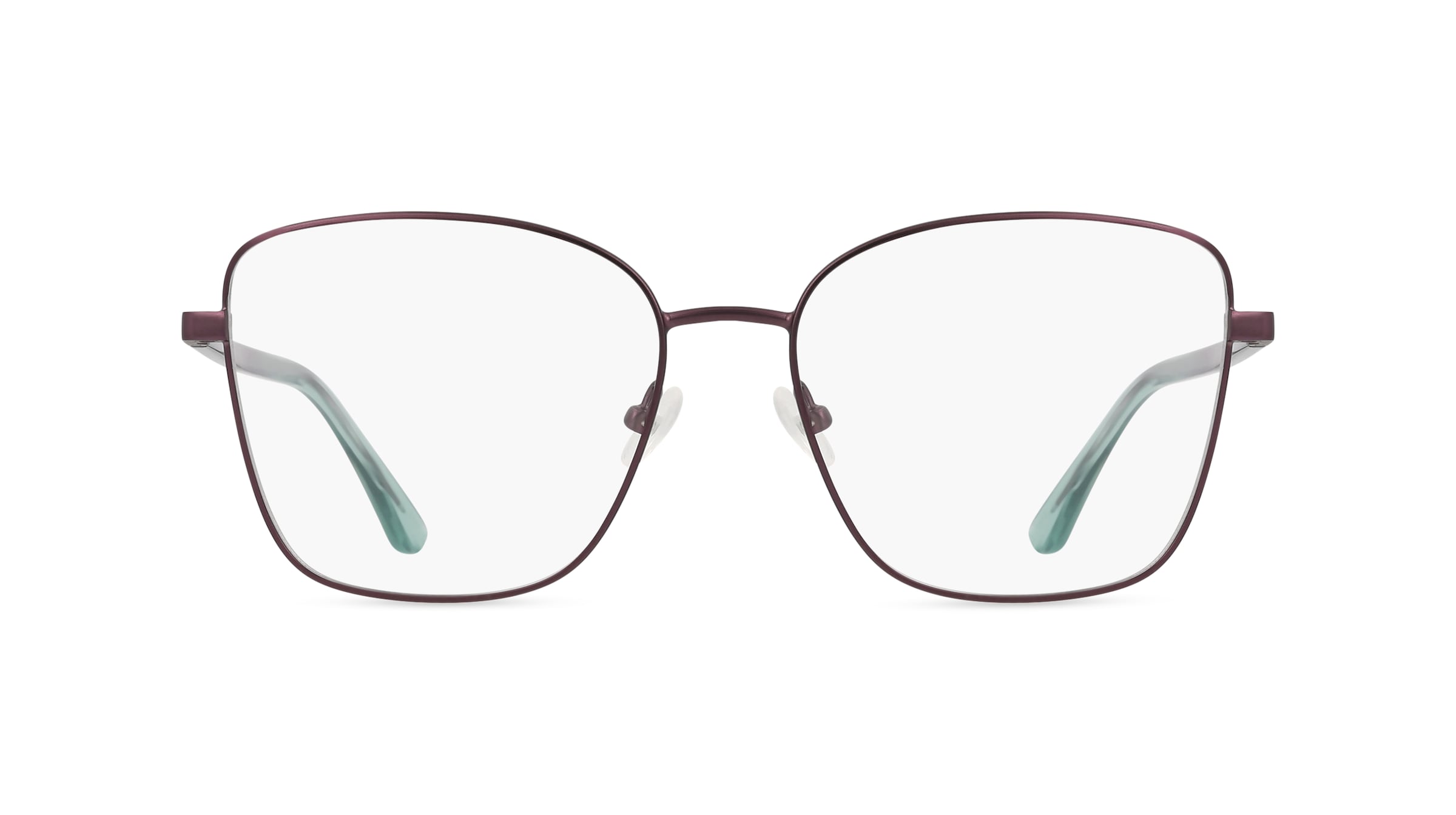 Calvin Klein CK23128 Unisex-Brille inkl. Gläser Vollrand Eckig Metall-Gestell 55mm/16mm/140mm, lila