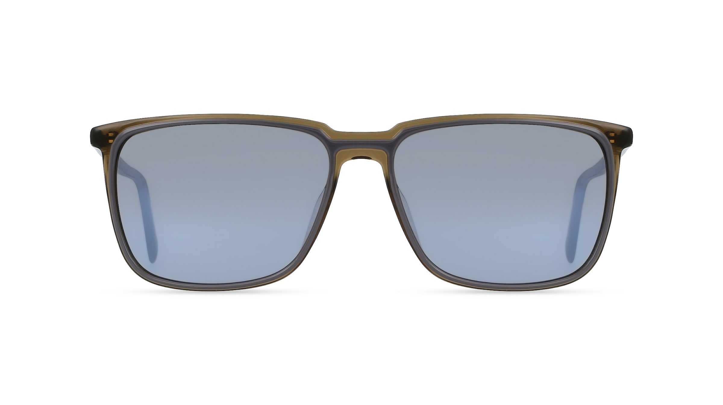 Humphrey’s eyewear 588169 Herren-Sonnenbrille Vollrand Eckig Kunststoff-Gestell, grün